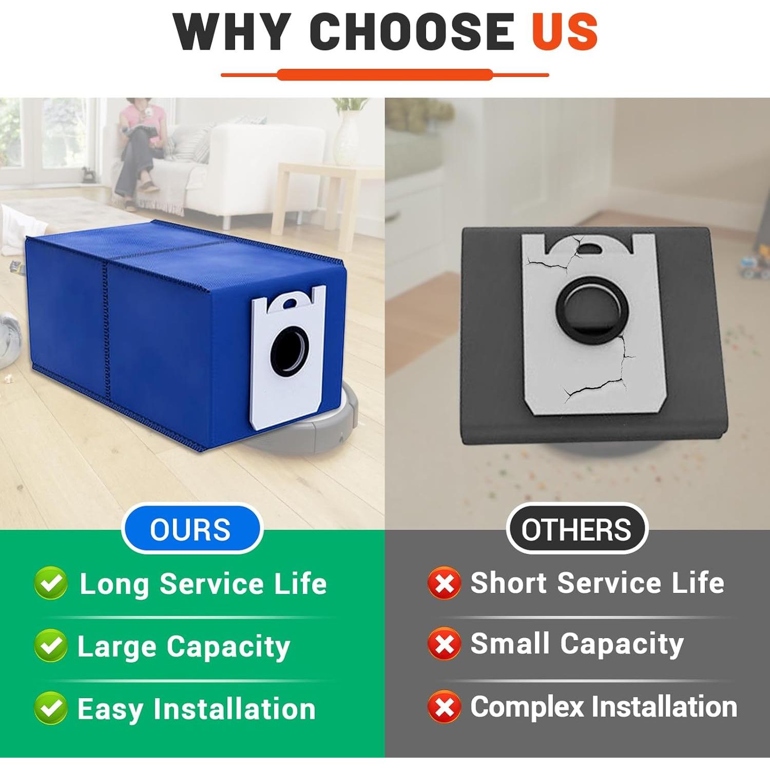 Paquete de 13 bolsas de polvo HAVANSIDY JCD001 4.6L