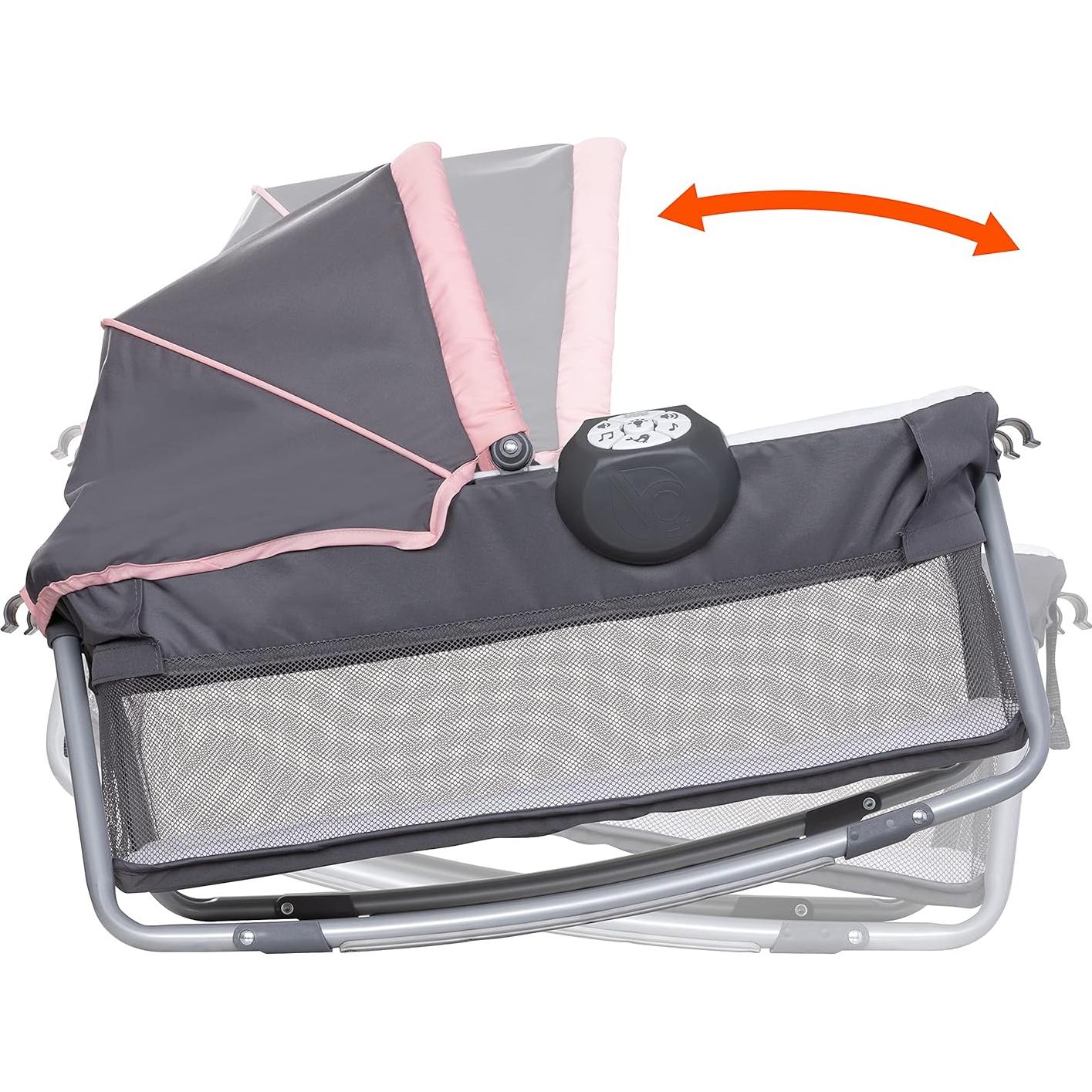 Cuna Playard Baby Trend Lil' Snooze III Rosa