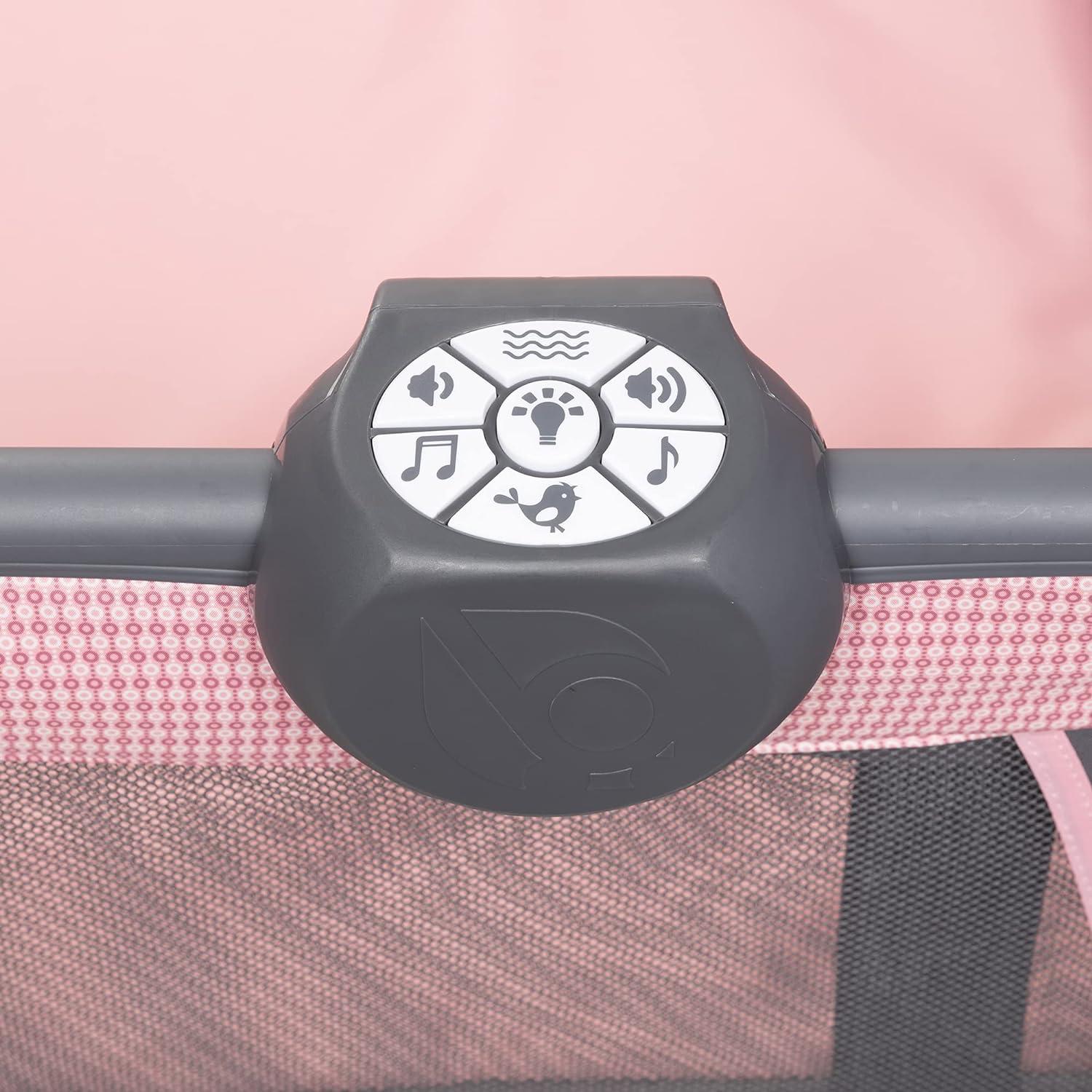 Cuna Playard Baby Trend Lil' Snooze III Rosa