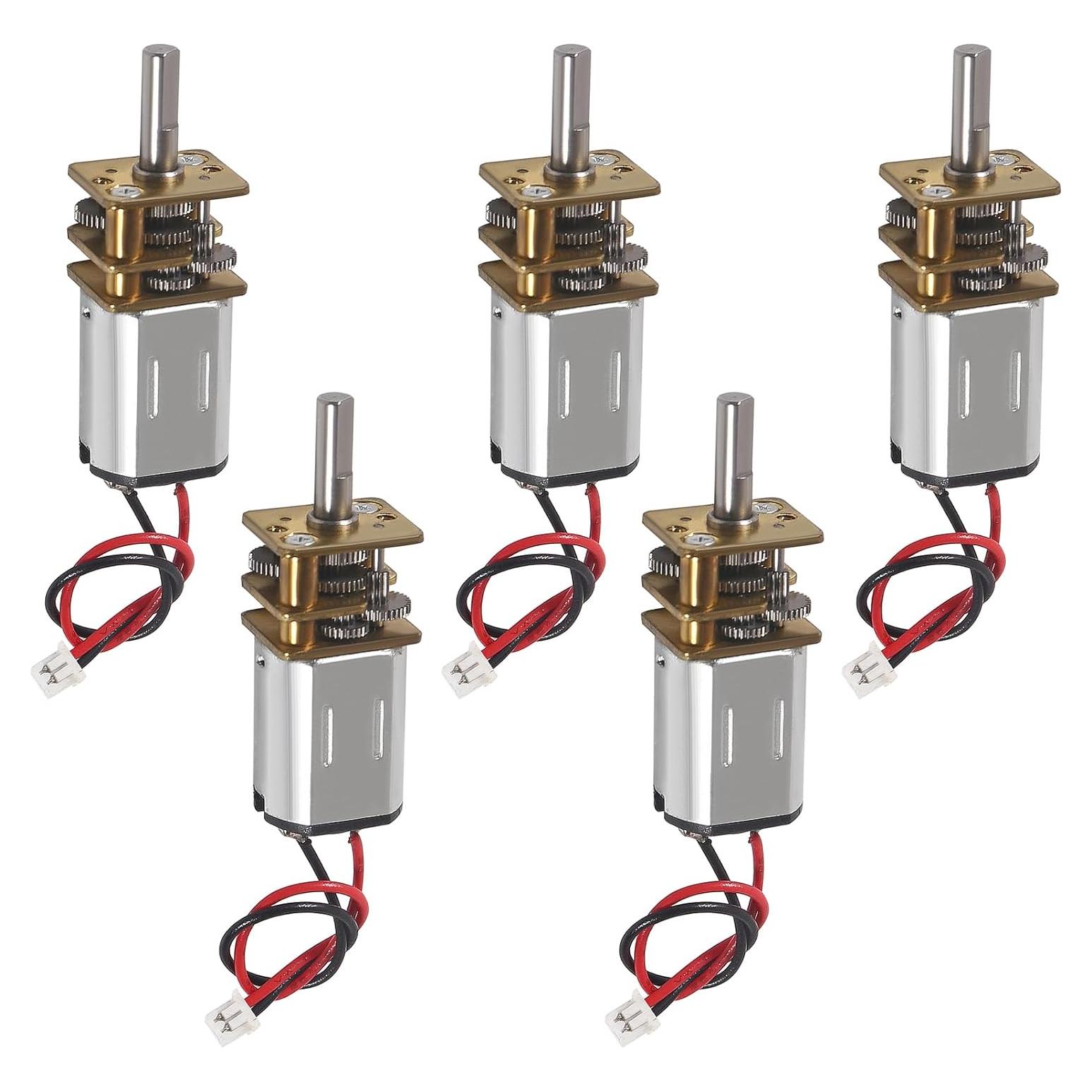 Motor de Engranaje N20 Mini DC 3V-6V XIITIA 52-104RPM