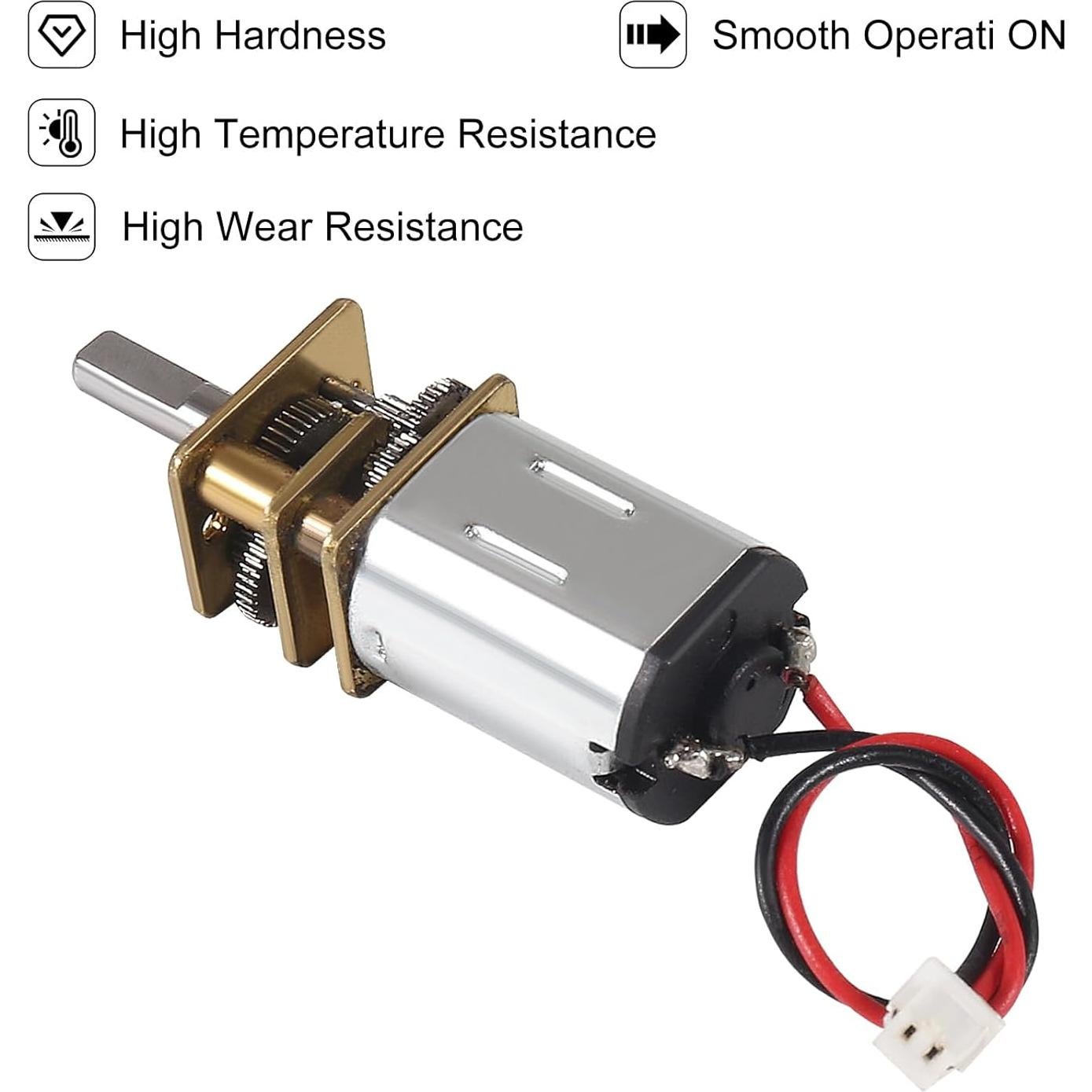 Motor de Engranaje N20 Mini DC 3V-6V XIITIA 52-104RPM