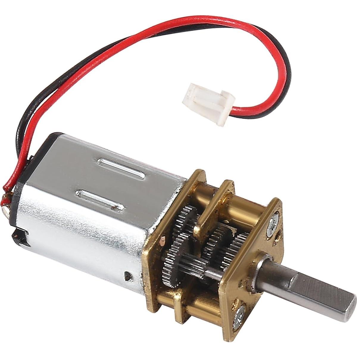 Motor de Engranaje N20 Mini DC 3V-6V XIITIA 52-104RPM