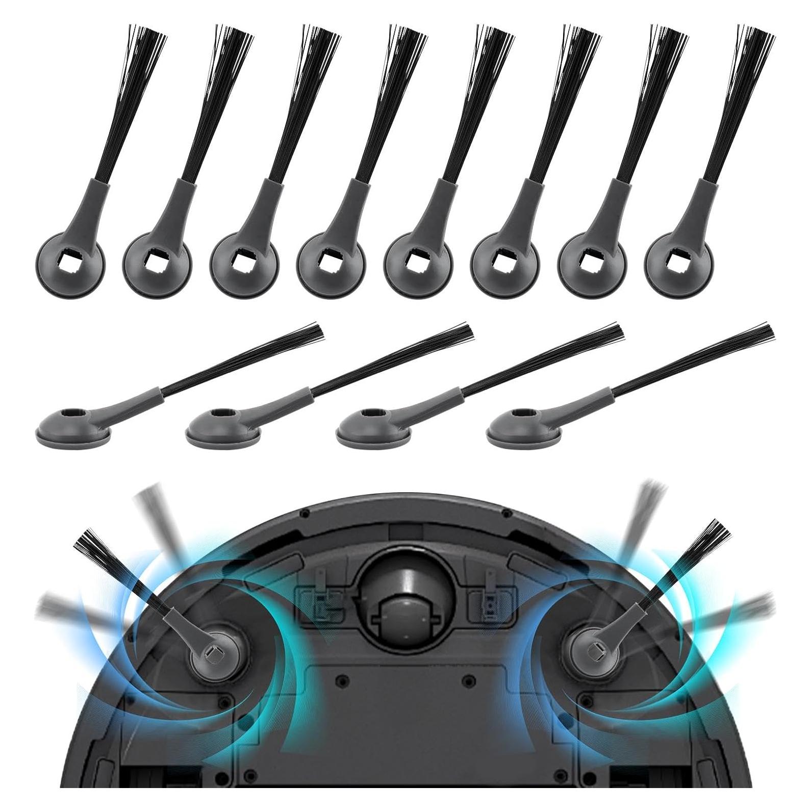 12 Cepillos Laterales Reemplazo Shark para Aspiradoras Robot