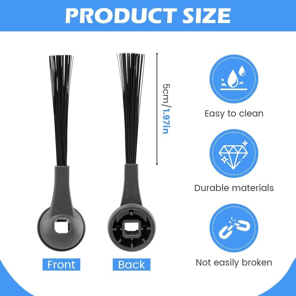 12 Cepillos Laterales Reemplazo Shark para Aspiradoras Robot