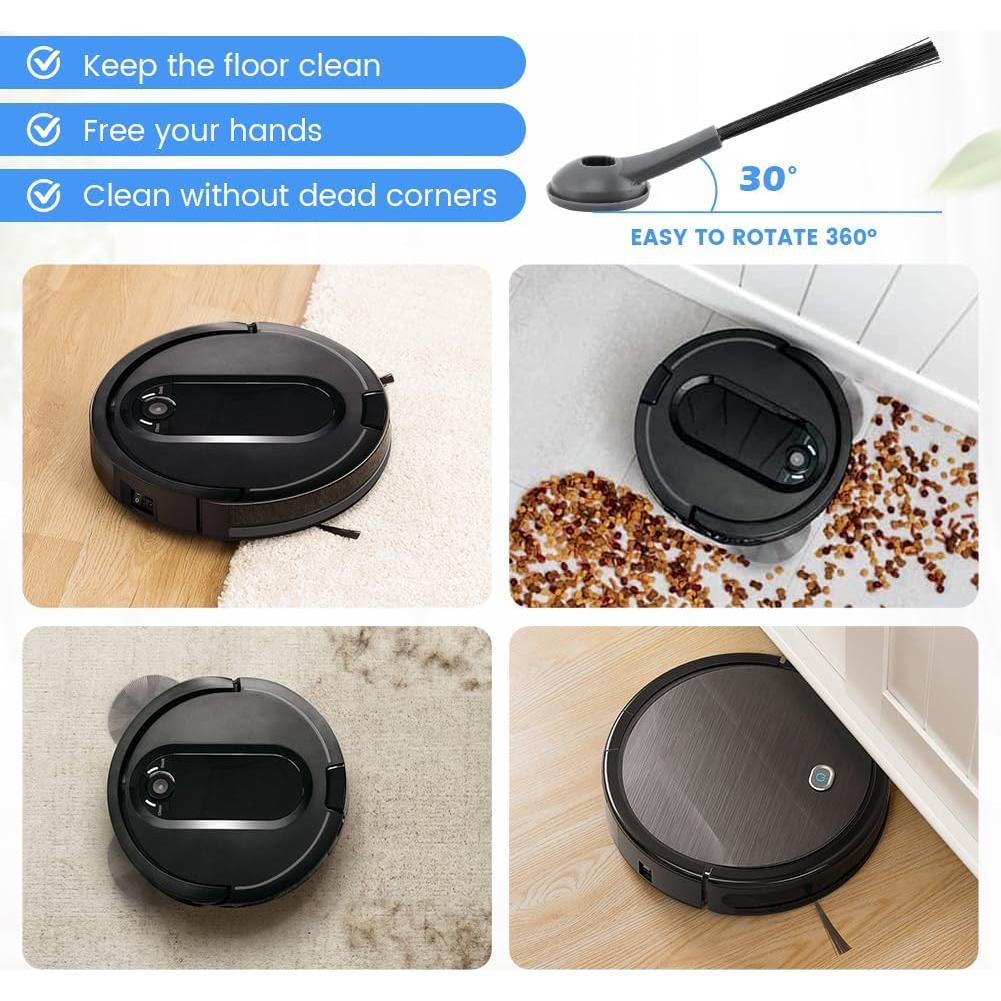 12 Cepillos Laterales Reemplazo Shark para Aspiradoras Robot