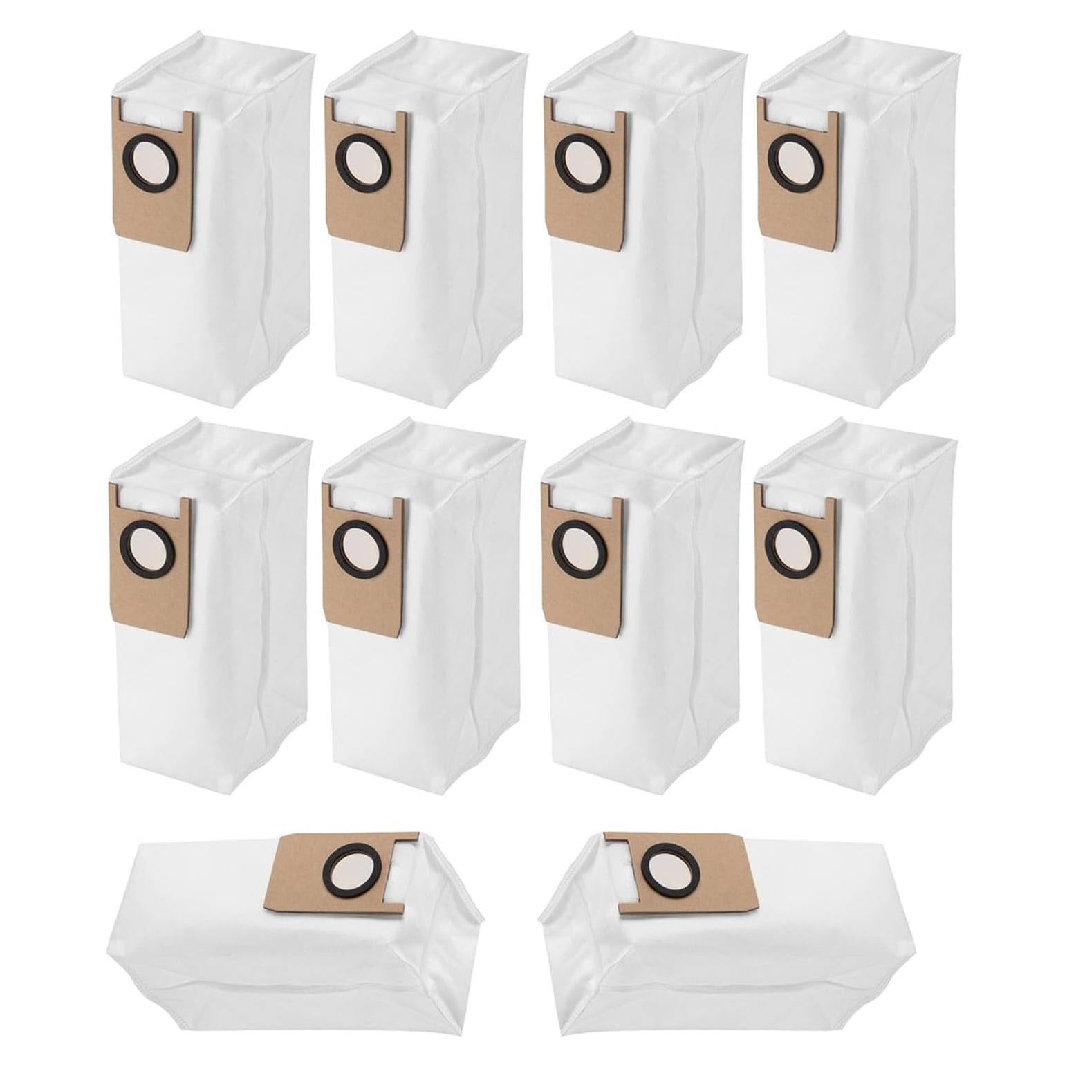 10 Bolsas de Polvo Reemplazo Rinakou para Aspirador Eufy S1 Pro