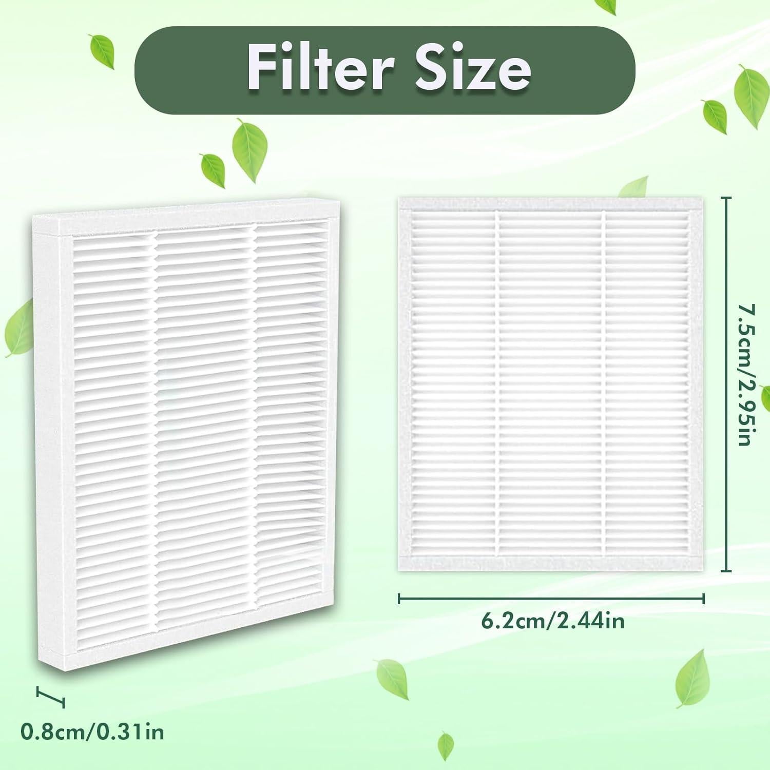 Paquete de 18 Filtros HEPA StylishClean Q0520 para Roomba