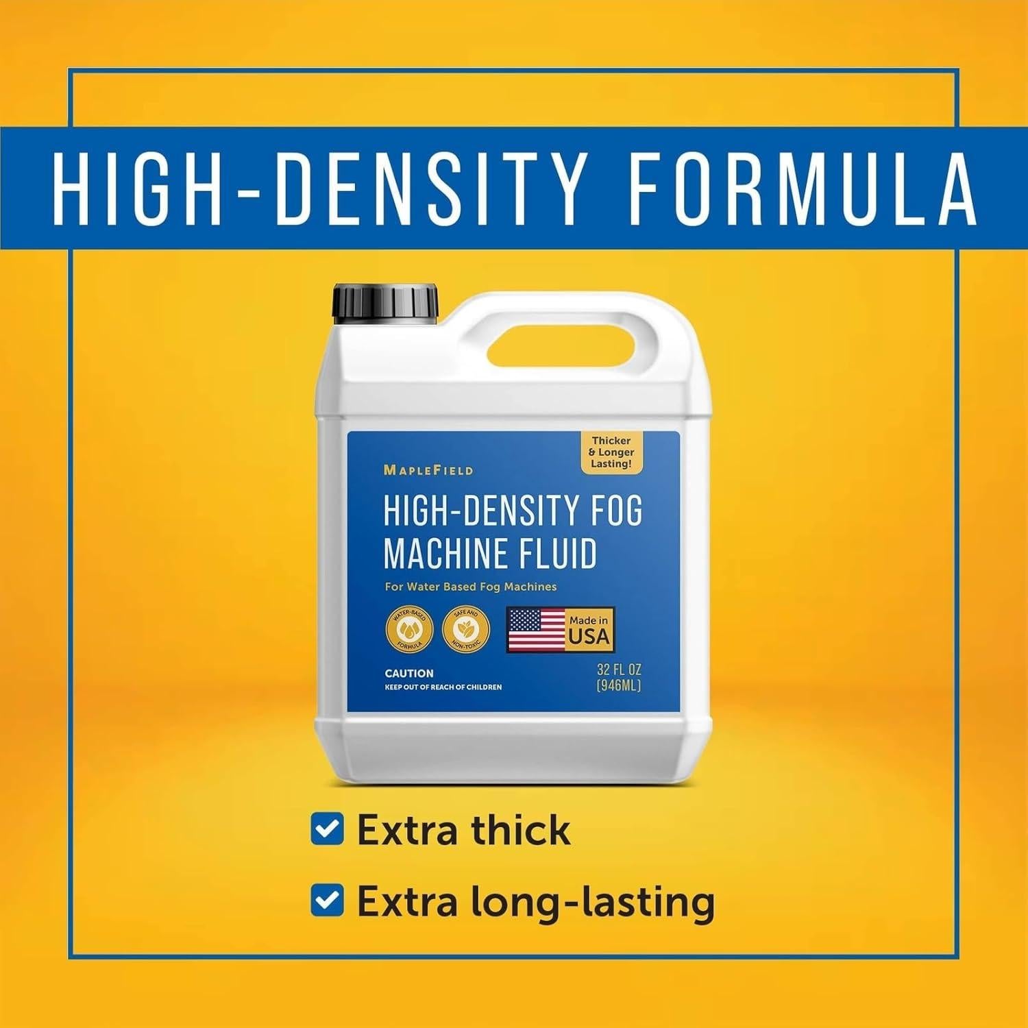 Líquido para Máquina de Niebla Maplefield 0.91 L Alta Densidad