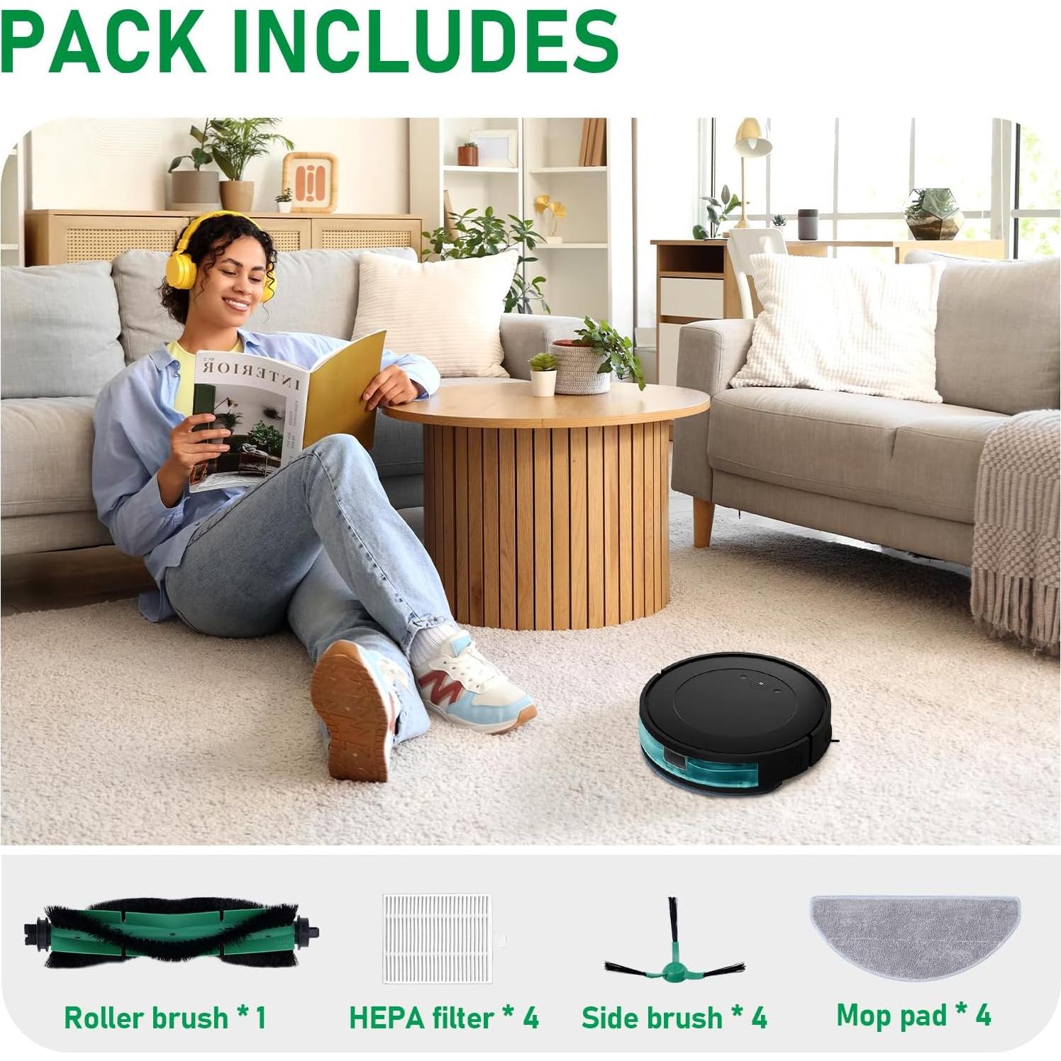 Piezas de Repuesto Klypticfit para iRobot Roomba Q011 Y0110