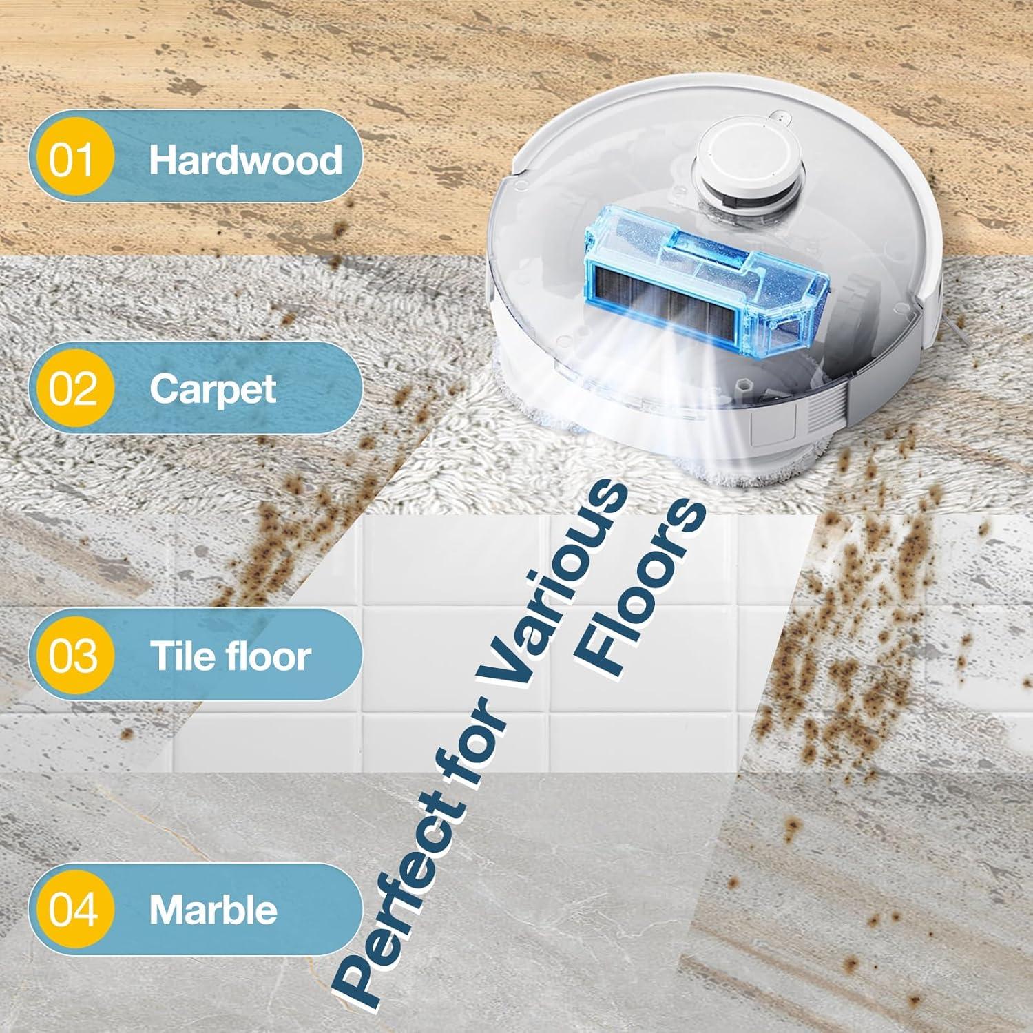 Kit de Repuestos Ecovacs T20 Omni - 19 Piezas Accesorios