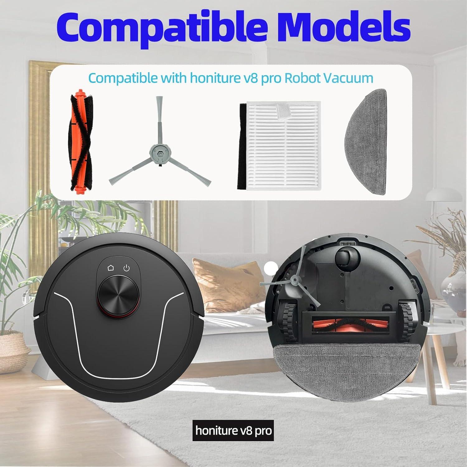 Kit de Repuestos YUJINRU para Aspiradora Robot Honiture V8 Pro