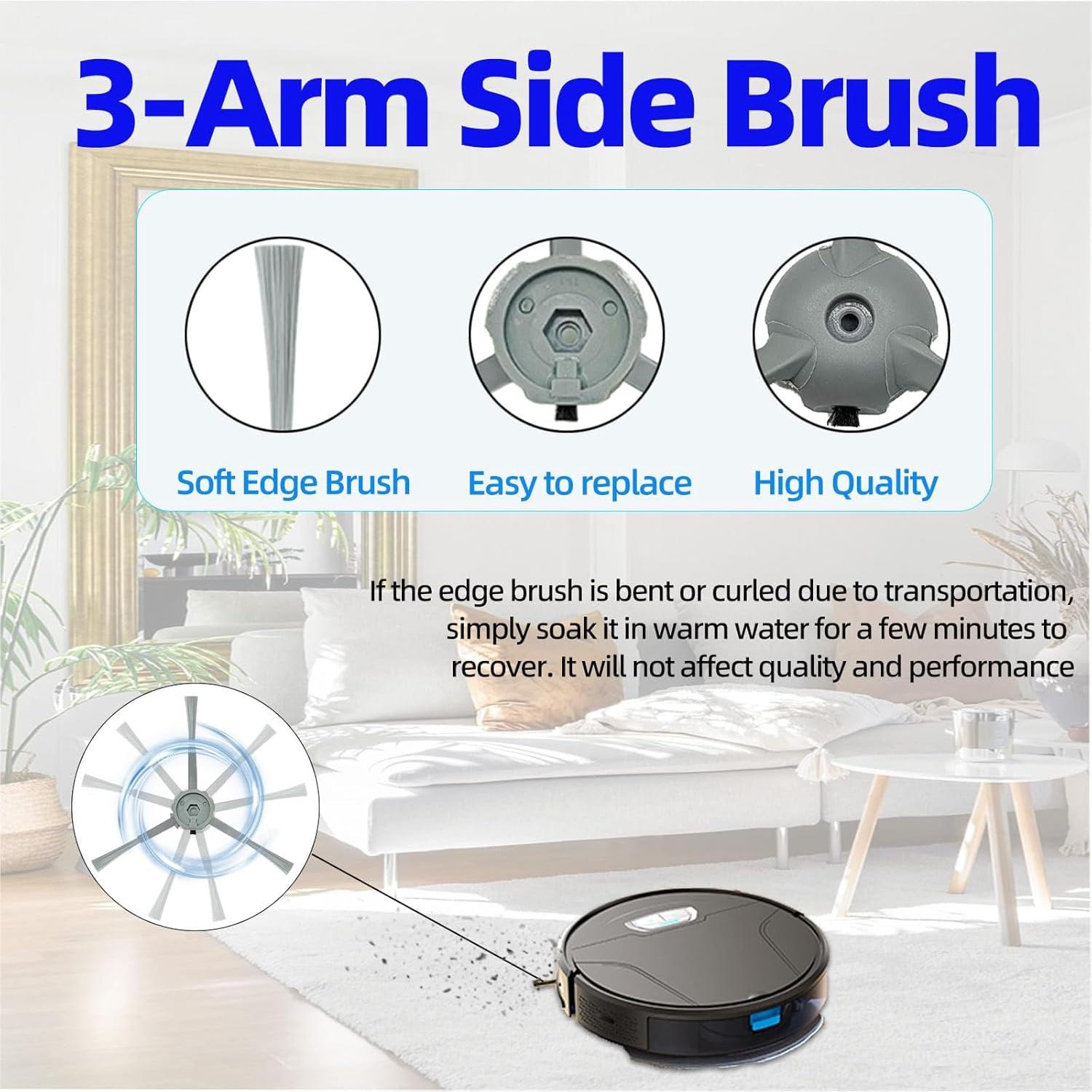 Kit de Repuestos YUJINRU para Aspiradora Robot Honiture V8 Pro