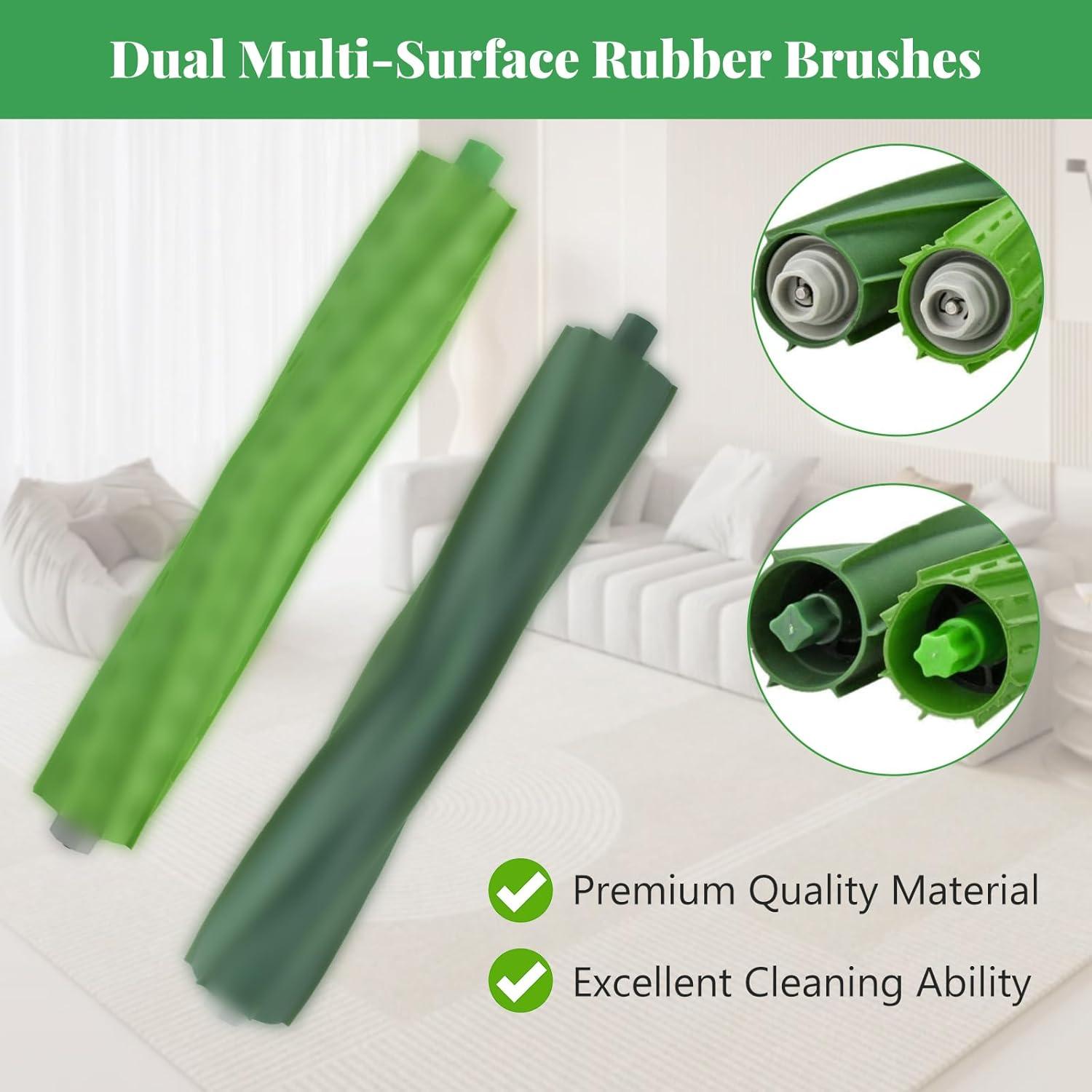 Accesorios de Repuesto iRobot Roomba E/I/J - 2 Juegos de Cepillos y Filtros