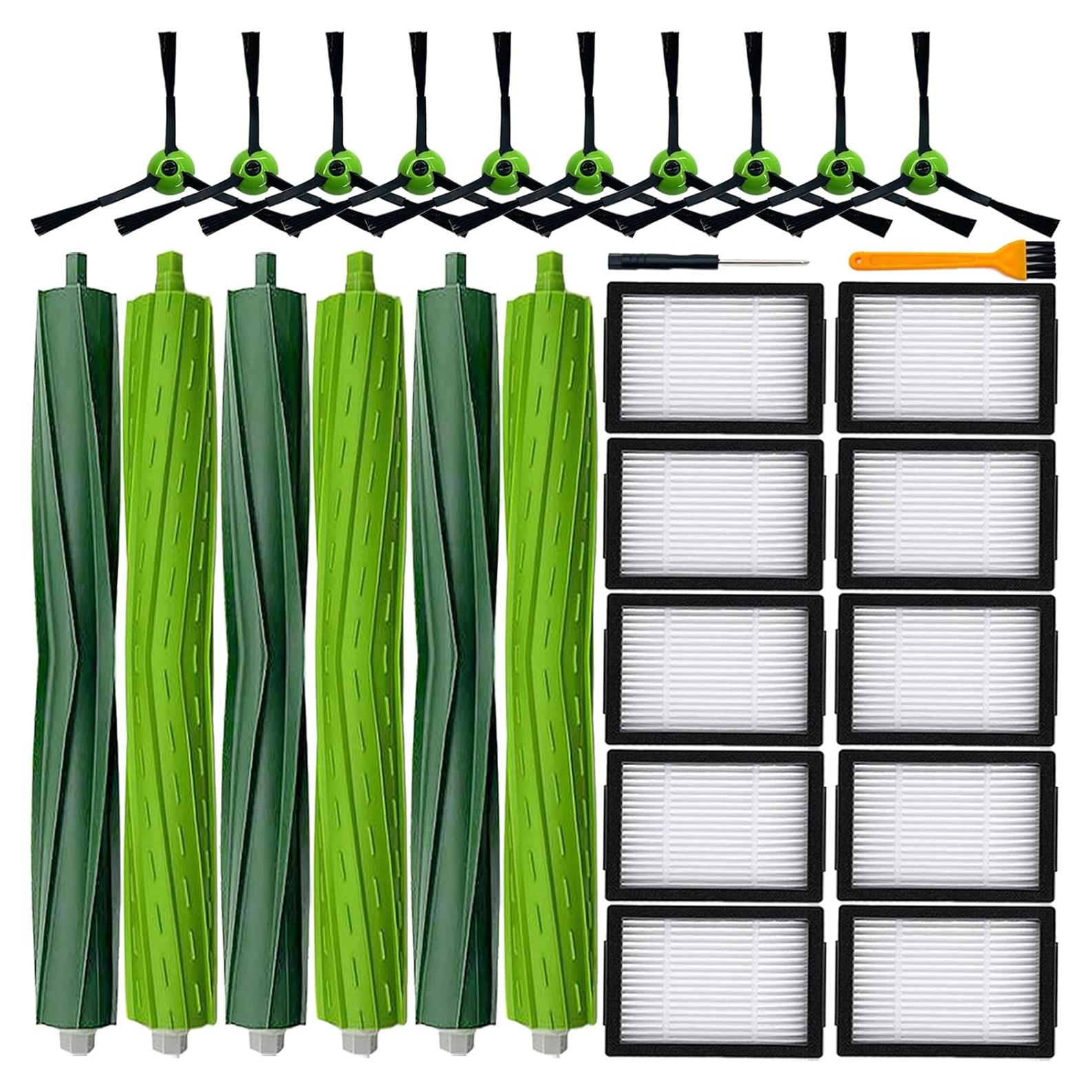 Kit de Repuesto iRobot Roomba i7/i4 - 3 Cepillos + 10 Filtros HEPA