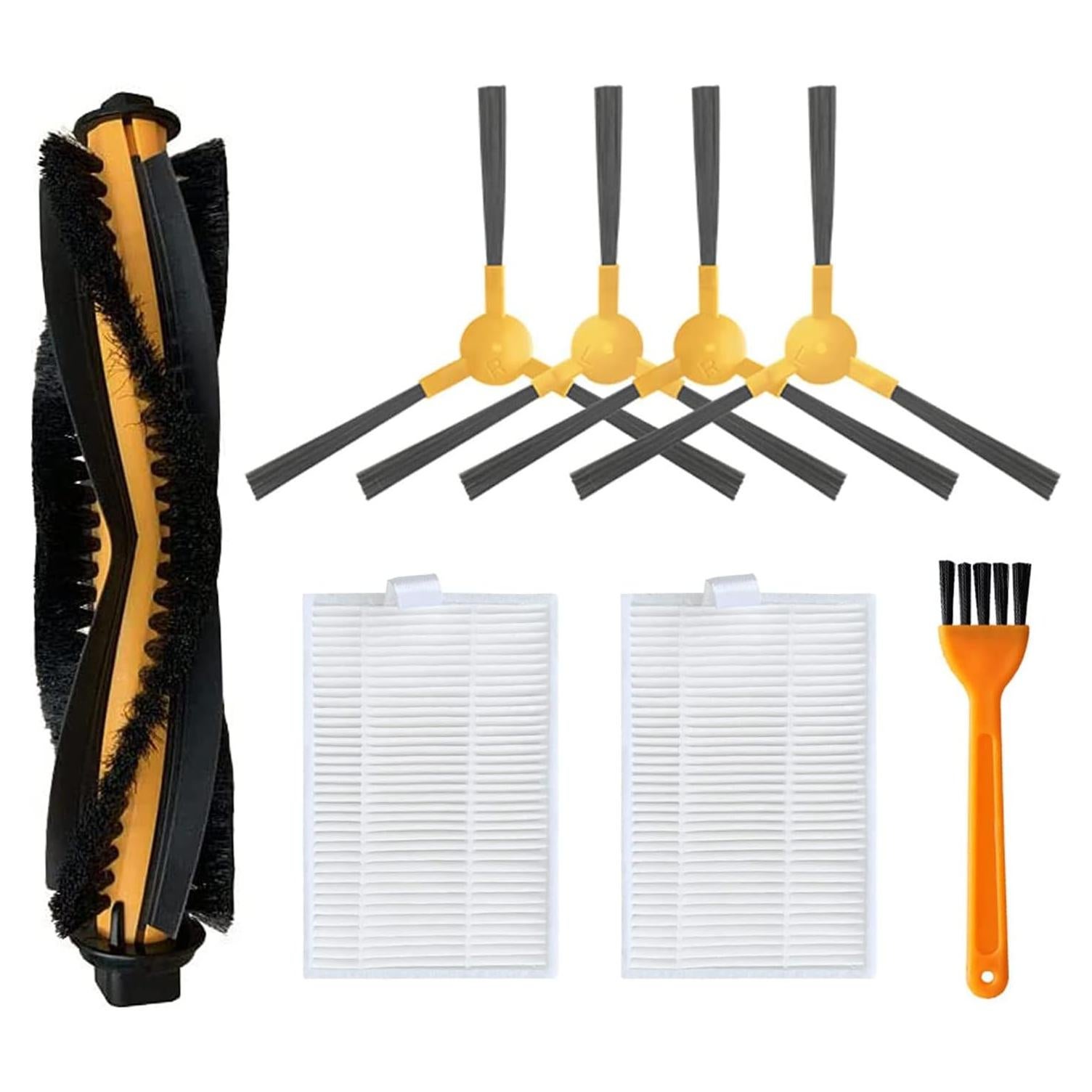 Accesorios de Repuesto iHome AutoVac Eclipse G - 1 Cepillo Principal, 4 Laterales, 2 Filtros HEPA