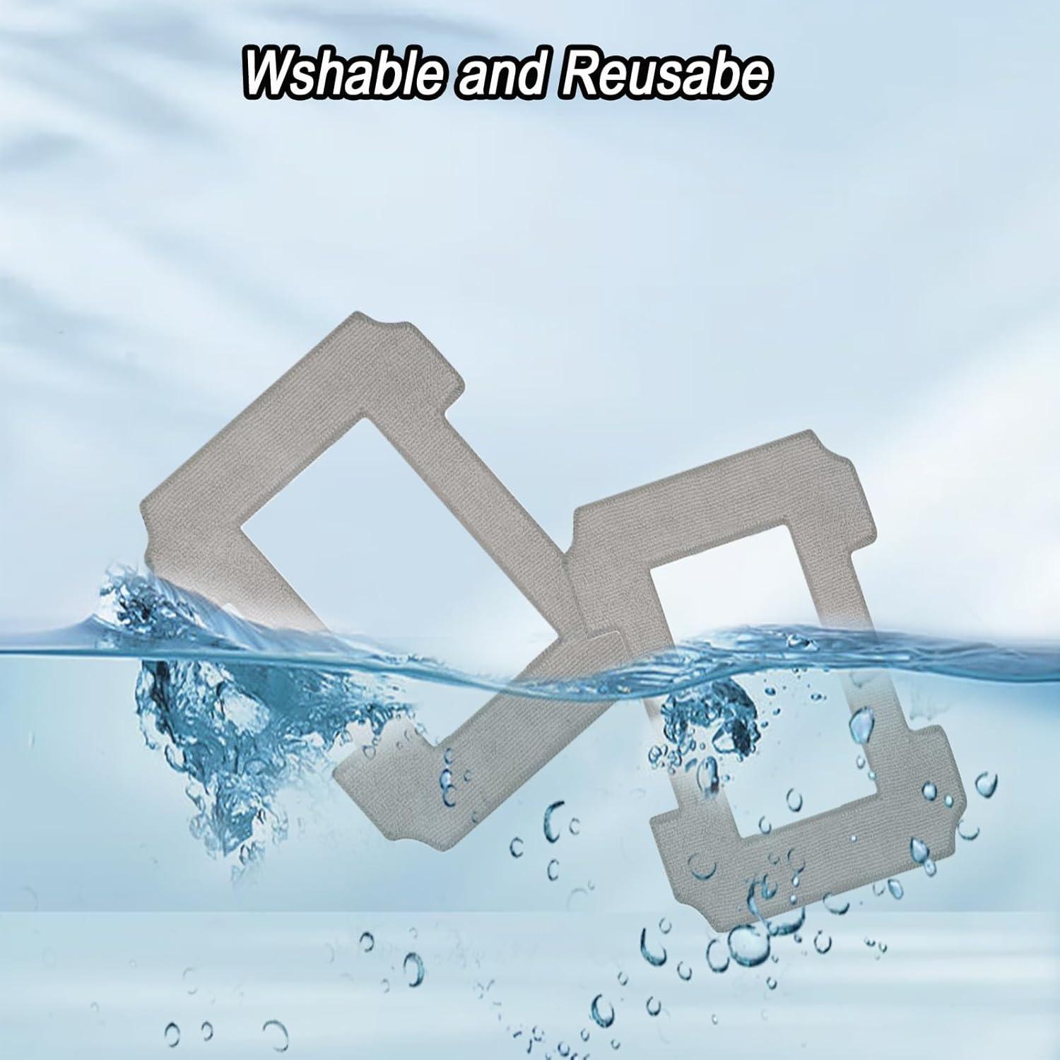 Trapo de limpieza microfibra Frexusuent para Ecovacs Winbot W1/W2