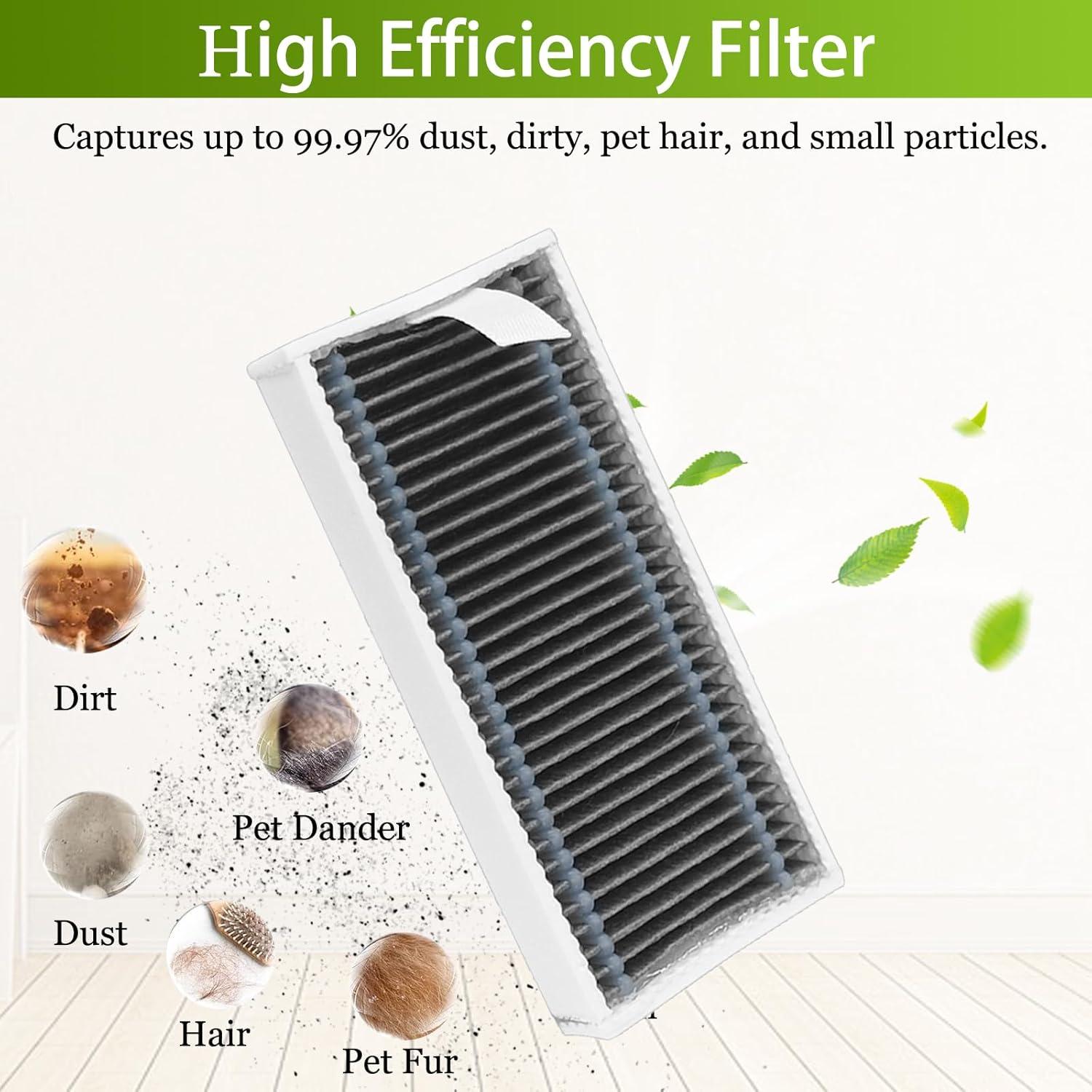 Kit de Repuesto JZSTARINGE para Ecovacs Deebot X8 Pro Omni