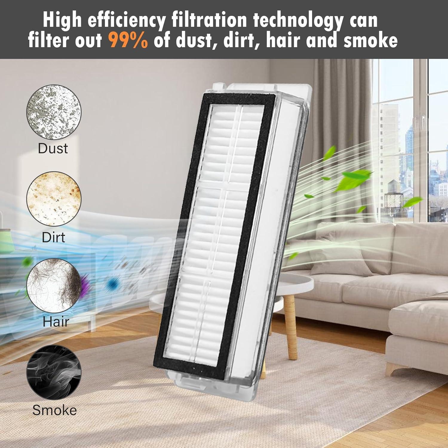 24 Accesorios de Reemplazo para Aspiradora Dreame L20/L30 Ultra