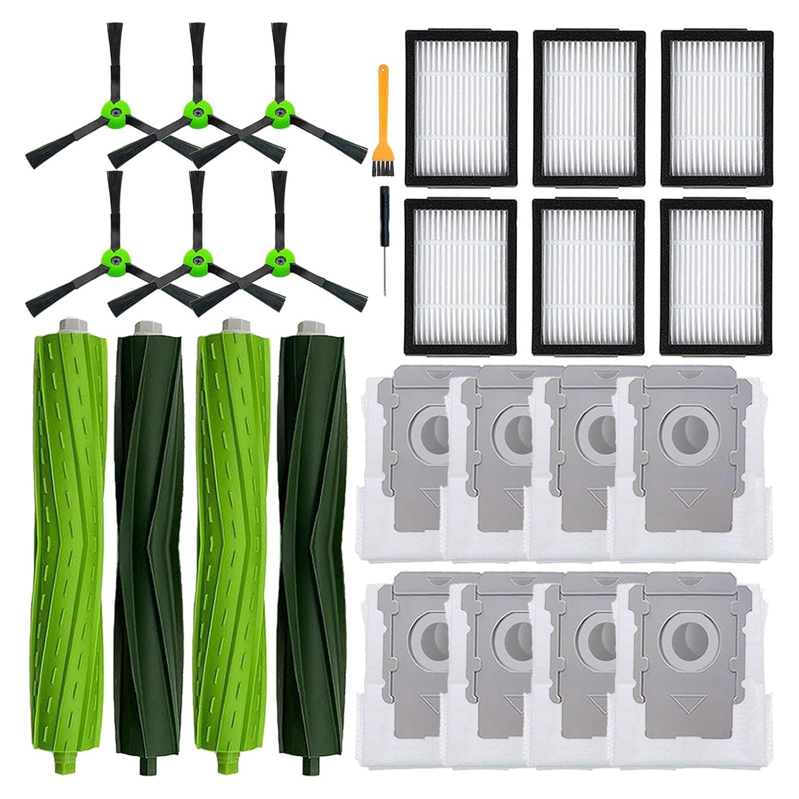 Repuestos iRobot Roomba MalhSlix: 2 Cepillos, 6 Filtros, 6 Bolsas