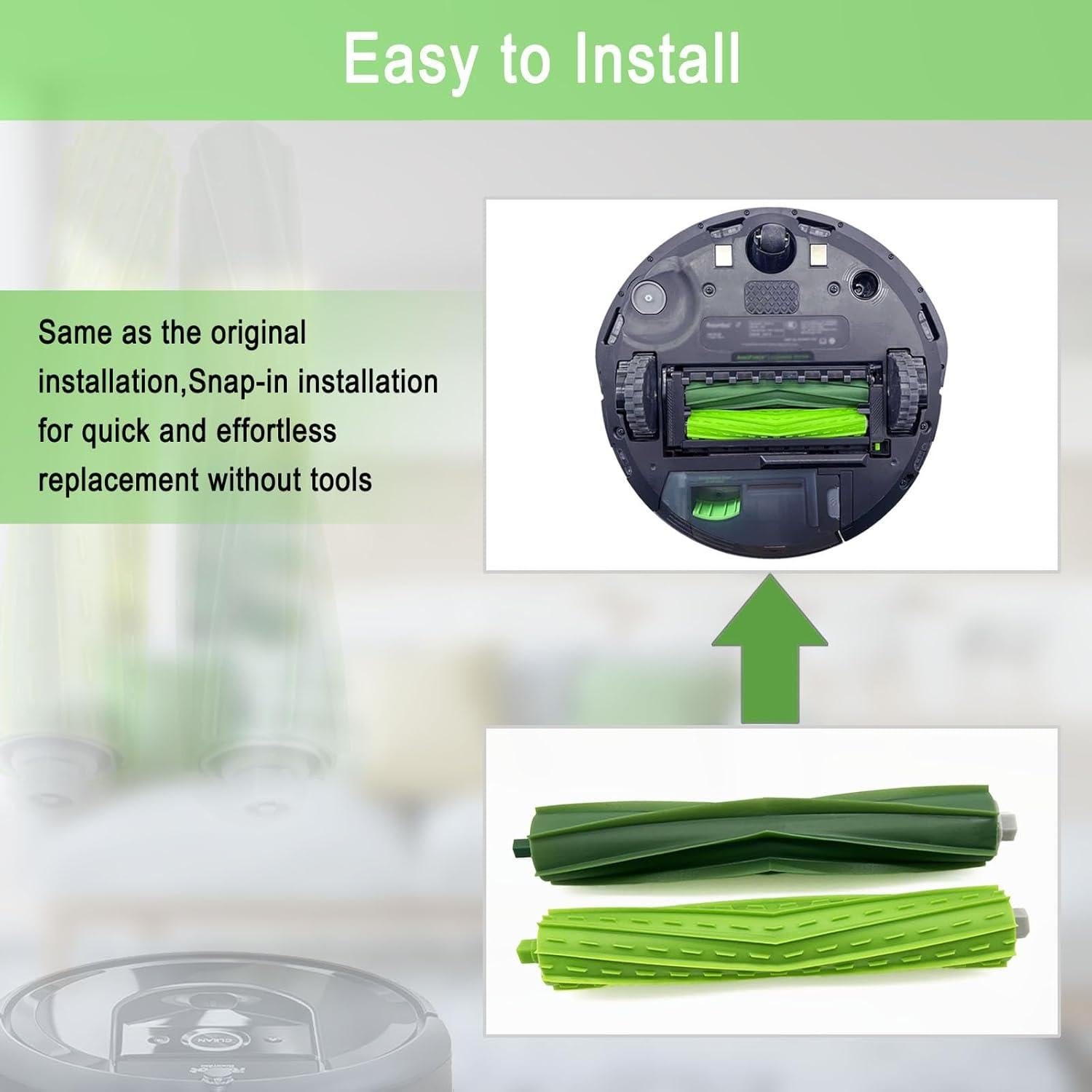 Repuestos iRobot Roomba MalhSlix: 2 Cepillos, 6 Filtros, 6 Bolsas