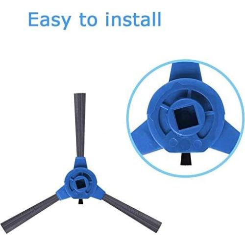 Cepillos Laterales de Repuesto BUS para Aspiradoras Robot - Paquete de 8