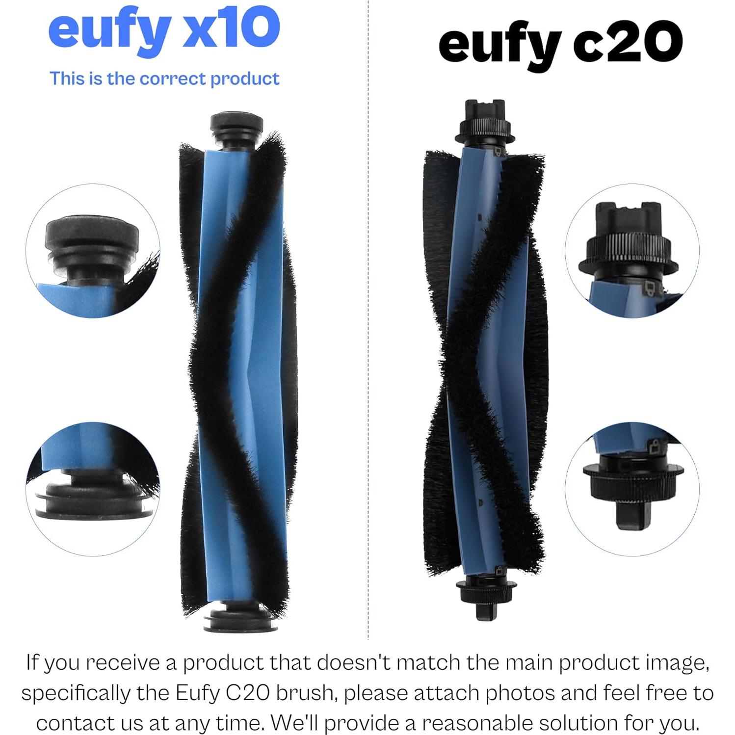 21 Piezas Repuesto Eufy X10 Pro Omni - Cepillo, Filtros, Mopas