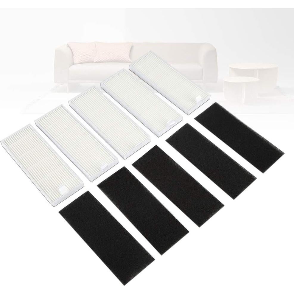 5 Filtros de Reemplazo para Aspiradora Robot Omabeta A4s A6 A4 A40 A8