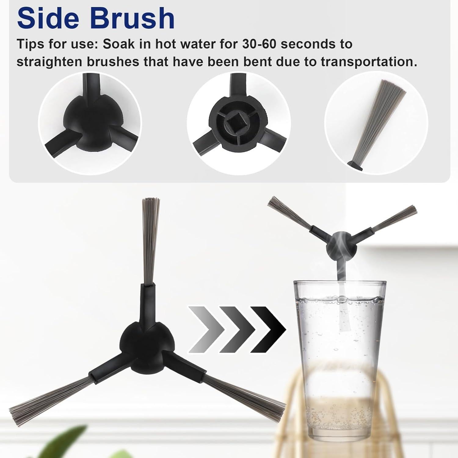 20 Piezas Accesorios para Aspiradora Robot Dreame L10s Pro Ultra