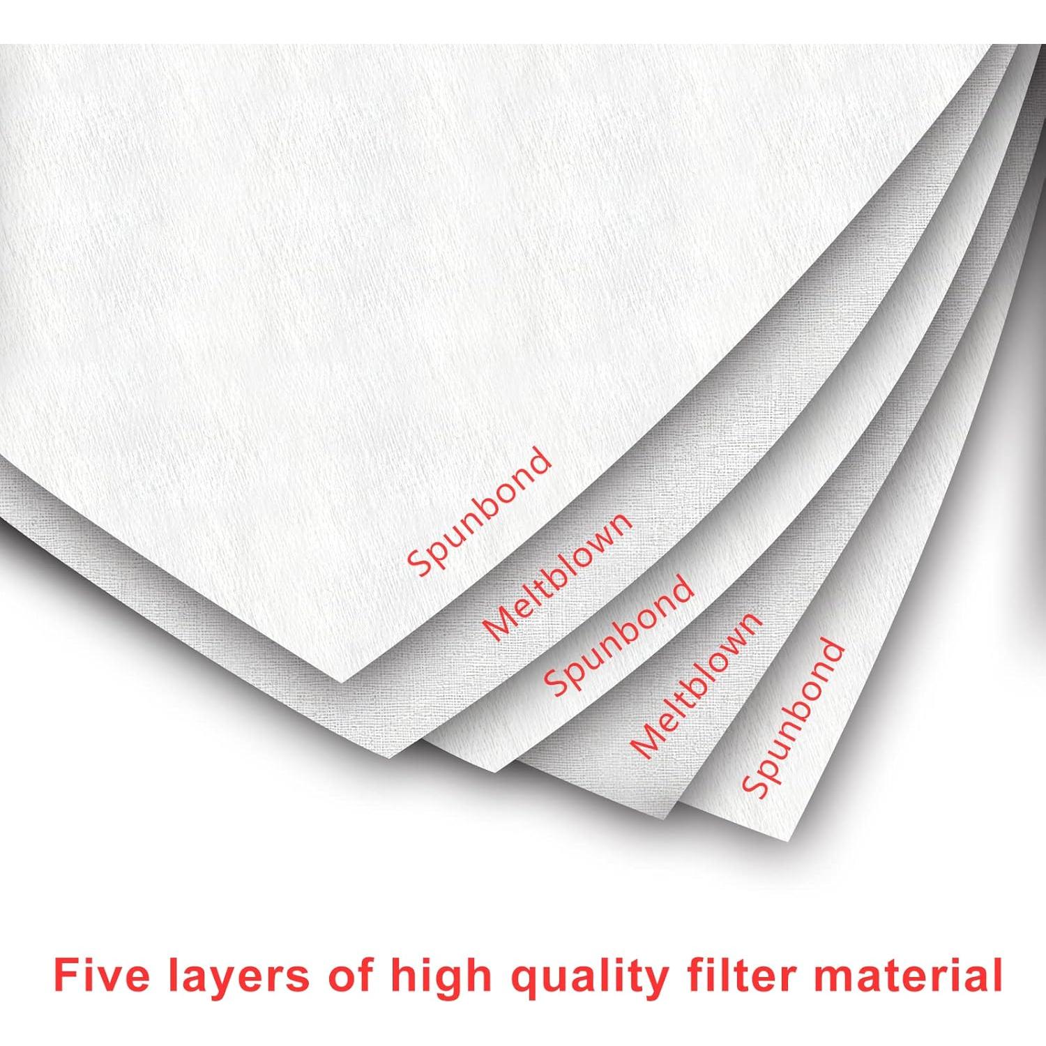 Bolsas de Aspiradora HSLan IB600 HEPA Hipoalergénicas 6 Pzas