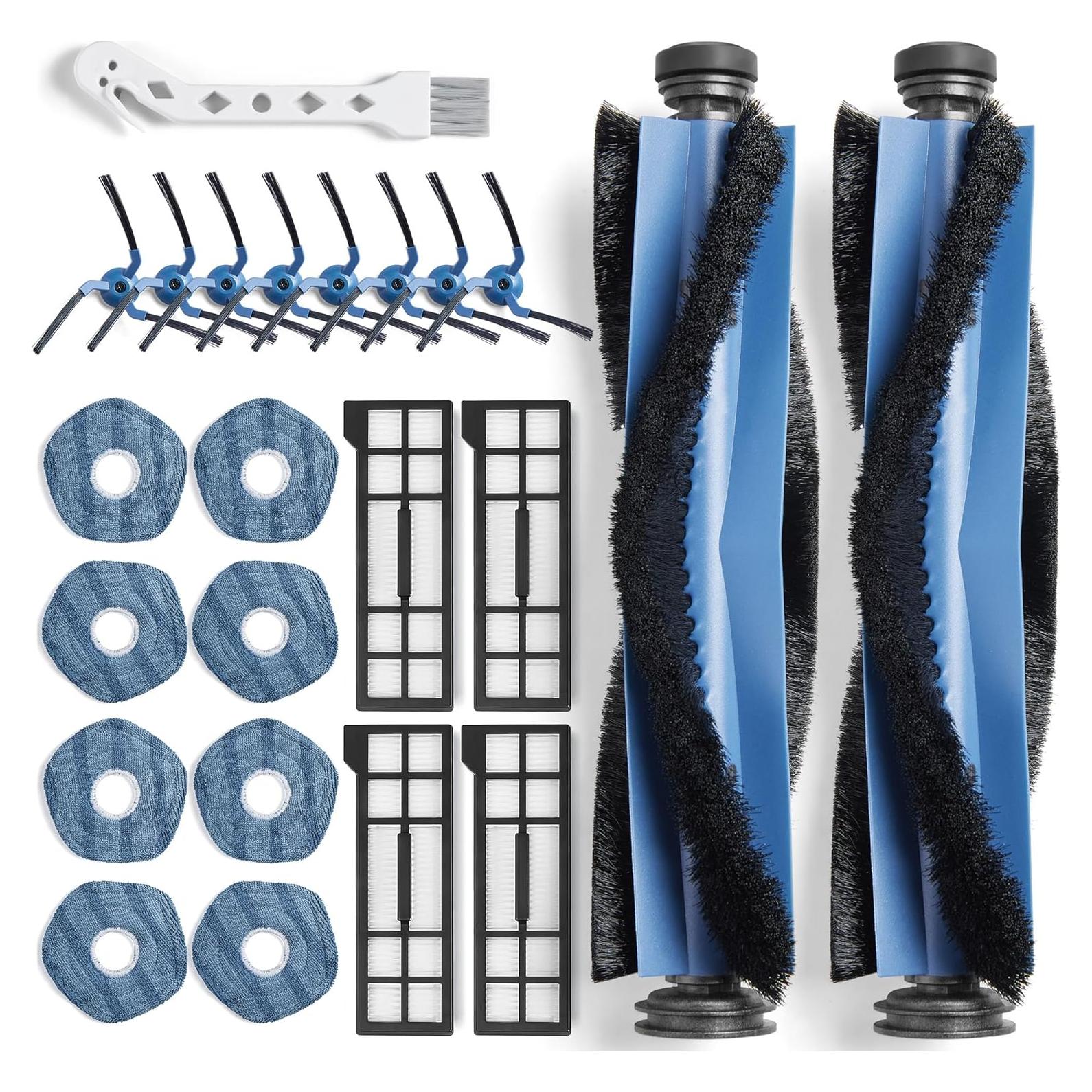 X10 Pro Omni Replacement Parts for Eufy X10 Pro Omni Robotic Vacuum Cleaner - Quality Accessories for Better Cleaning Performance 23 Pack