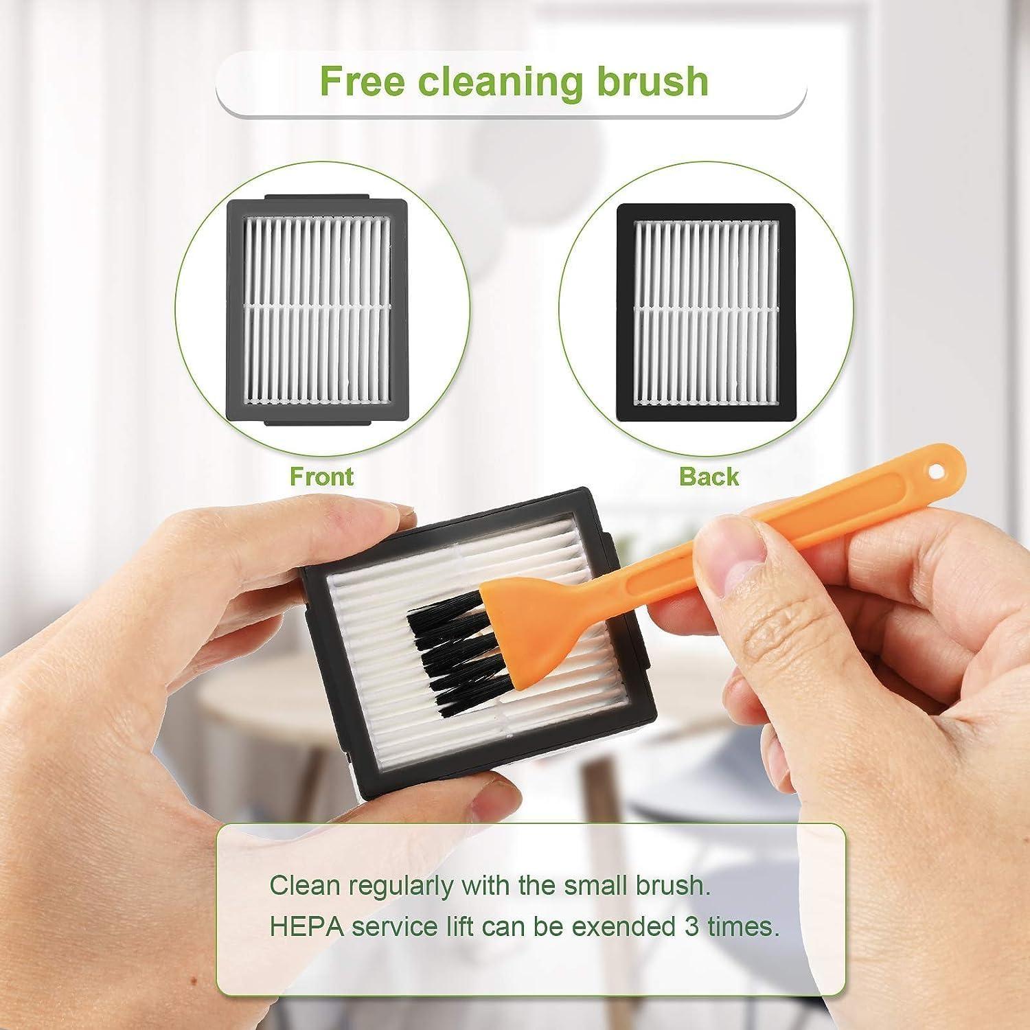 Kit de Repuestos Dhoua para Aspiradora iRobot Roomba j7 j7+ E5 E6 E7 i7 i3 i4 - 19 Piezas