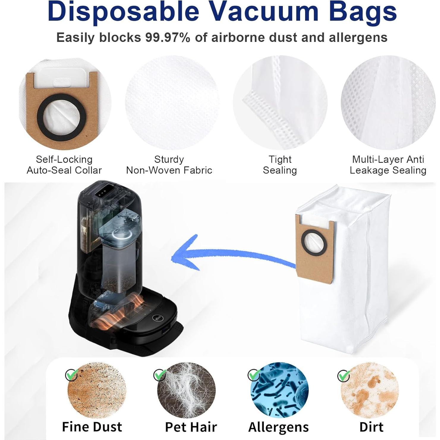 Kit de Accesorios para Aspiradora Eufy Omni S1 Pro - 18 Piezas