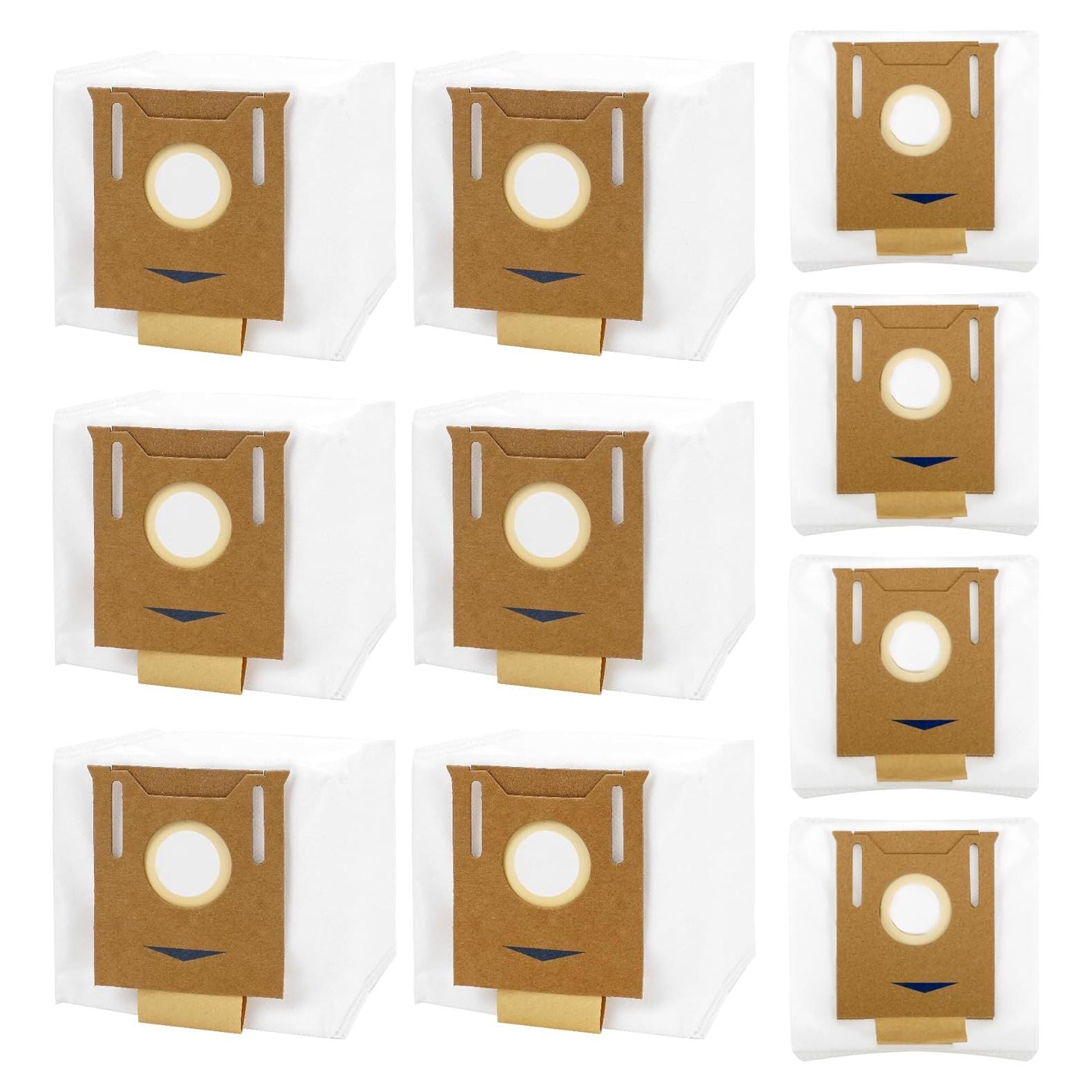 10 Bolsas de Polvo T8 Aliddle para Ecovacs Deebot Ozmo