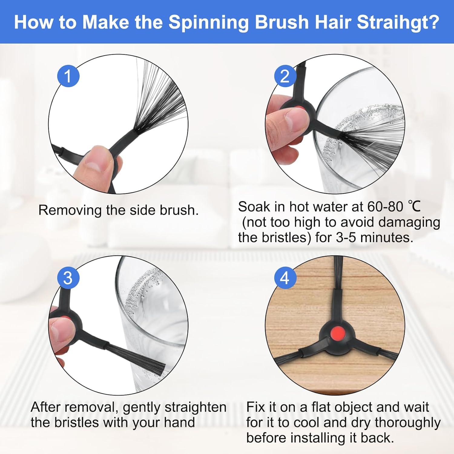 Kit de Repuestos para Aspiradora Robot Eufy E25 E28 - 12 Piezas