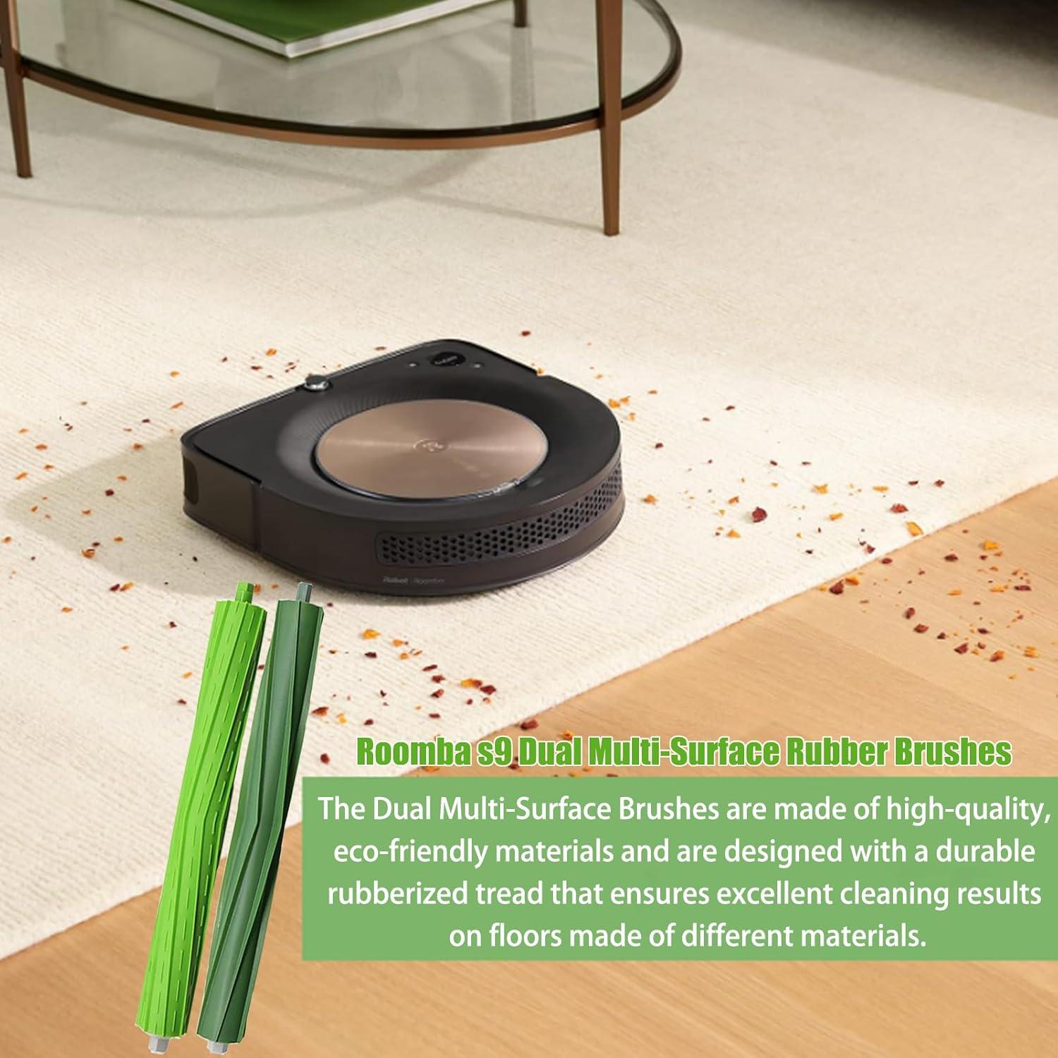 4 Rodillos de Reemplazo Eifrthe para iRobot Roomba S9/S9+