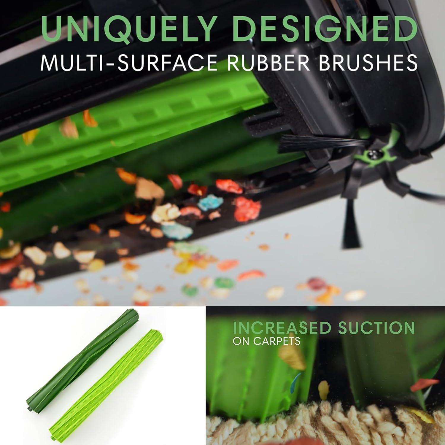 4 Rodillos de Reemplazo Eifrthe para iRobot Roomba S9/S9+