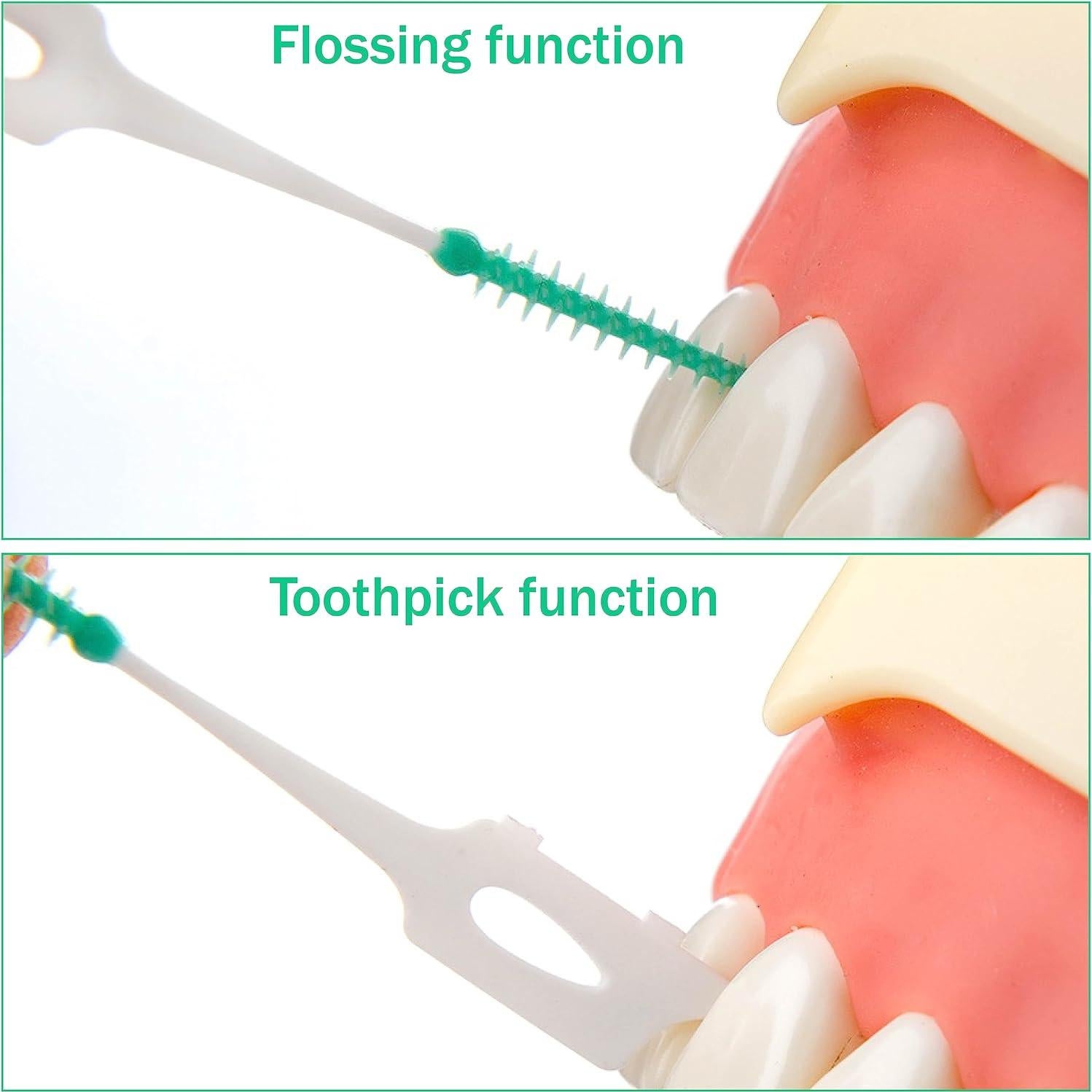 Cepillos de Dientes de Silicona Ndzefan 160 Piezas Verde