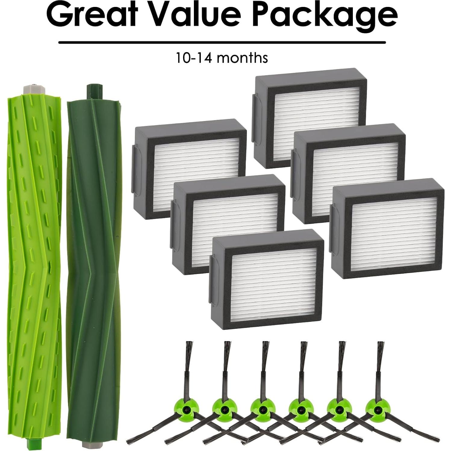 Kit de Repuesto LemonRunRun para iRobot Roomba Combo i5/i5+/j5/j5+