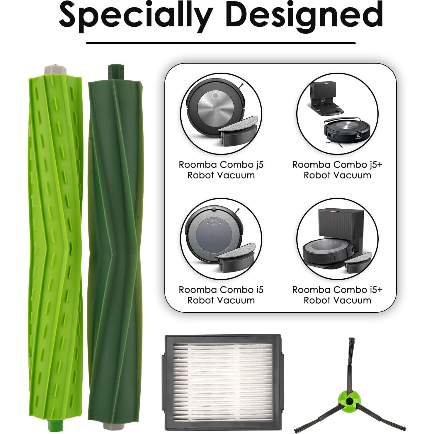 Kit de Repuesto LemonRunRun para iRobot Roomba Combo i5/i5+/j5/j5+