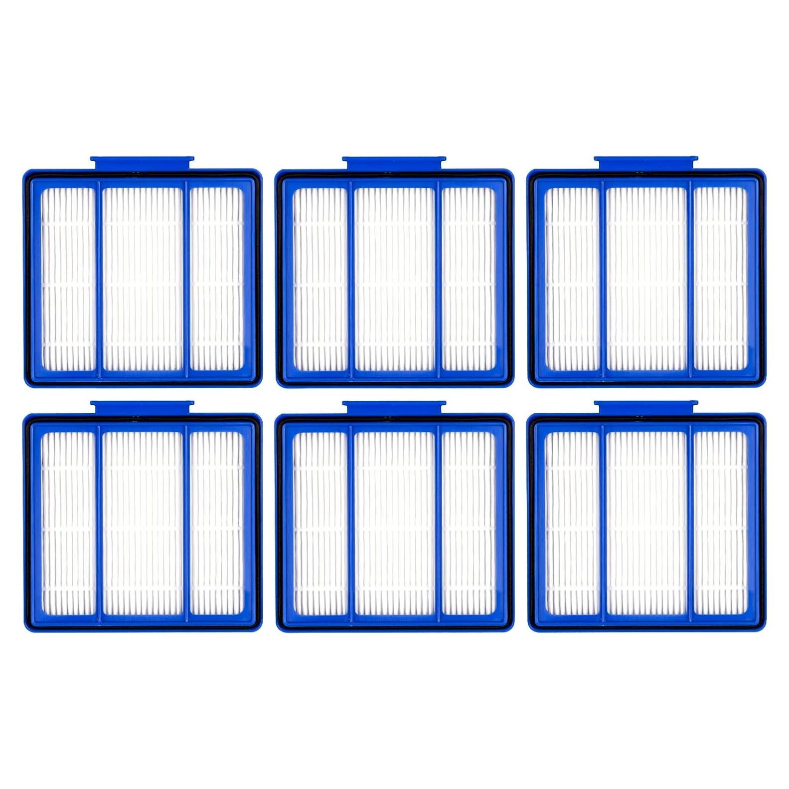 Paquete de 6 Filtros HEPA CHAIN PEAK para Robot Shark