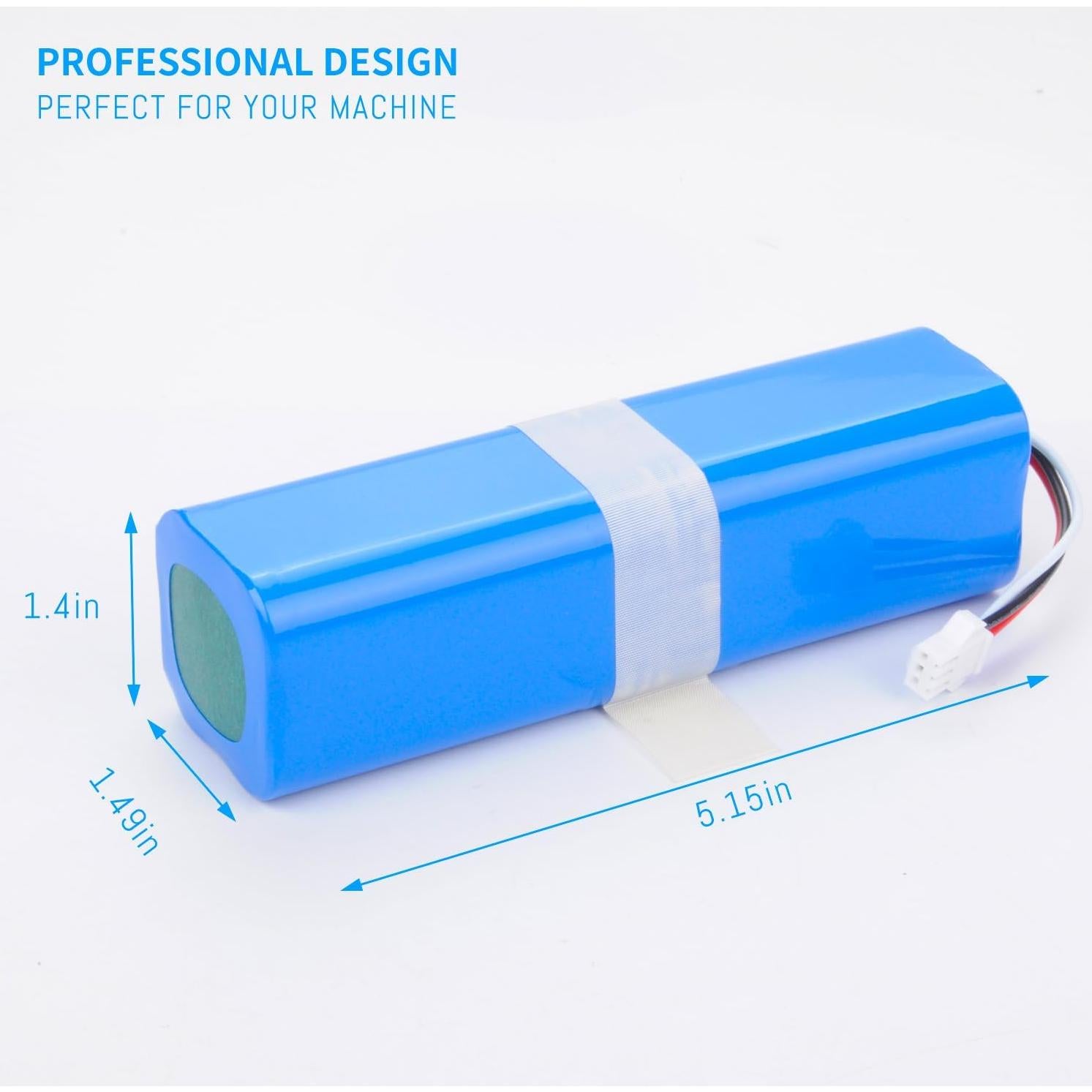 Batería de Reemplazo 6800mAh 14.4V para HONITURE Q6 Aspiradora