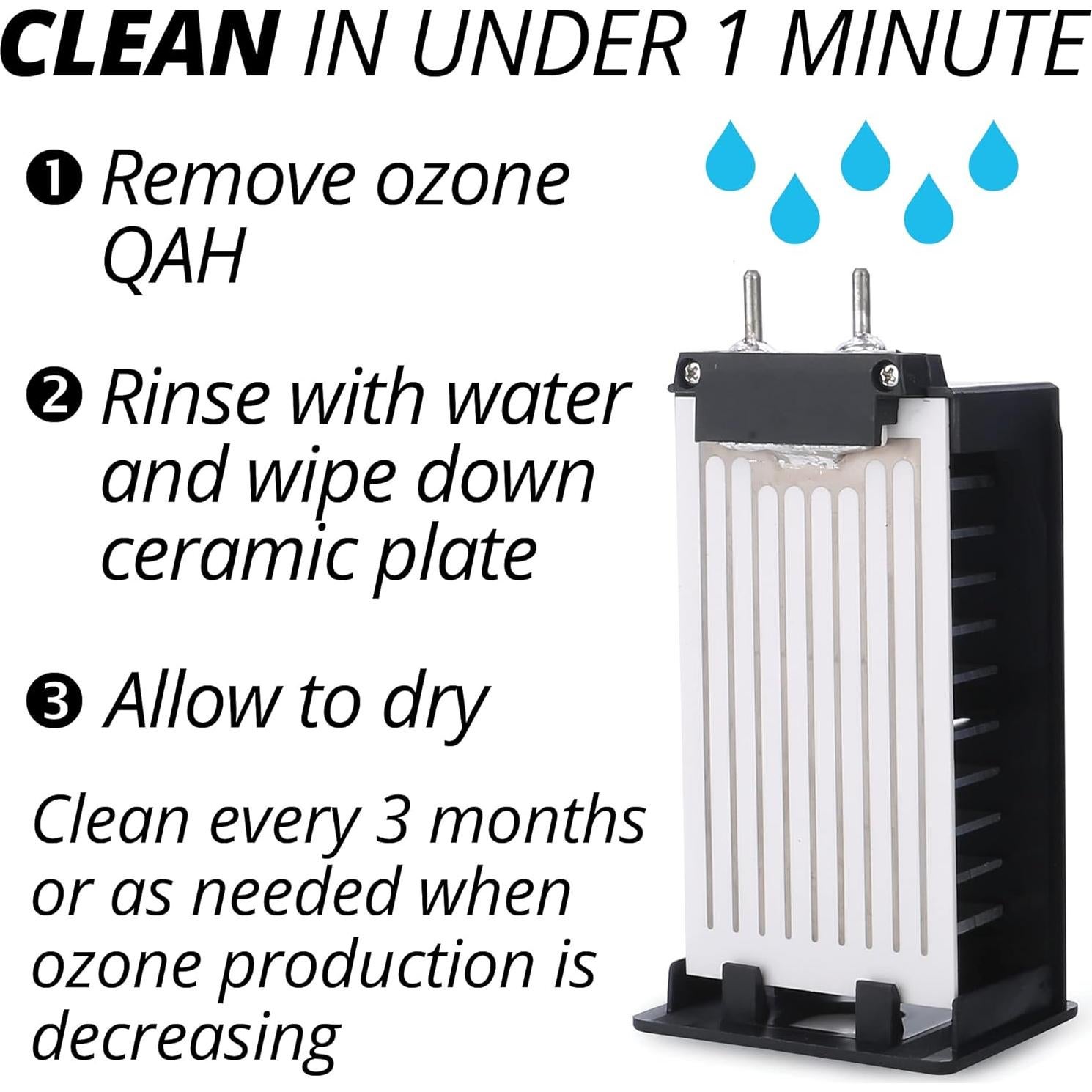 Generador de ozono Alpine Air 70W 45,000 mg/h - Purificador