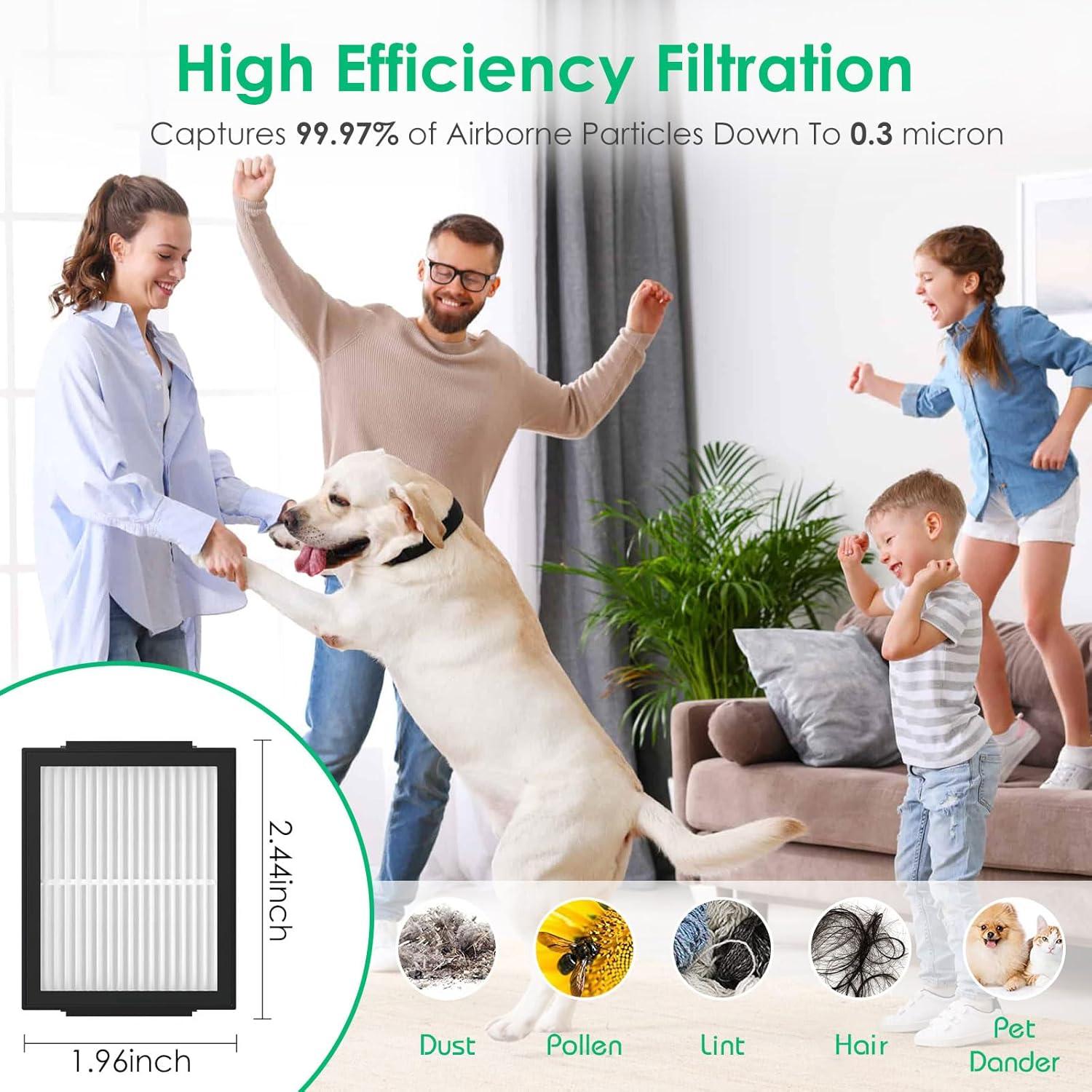 Paquete de 12 Filtros de Alta Eficiencia Fanulter para iRobot Roomba