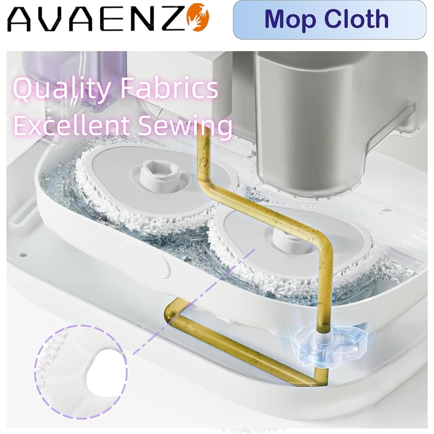 Paquete de 12 almohadillas de mopa Narwal Freo X/Z Ultra