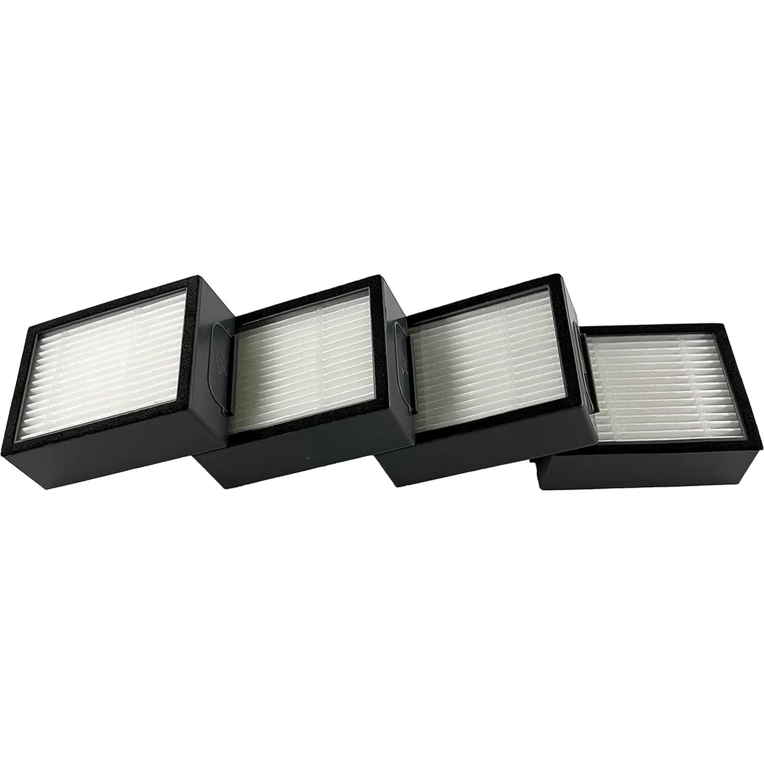 Kit de Filtros HEPA Dttery para iRobot Roomba e, i, j - 4 Unidades