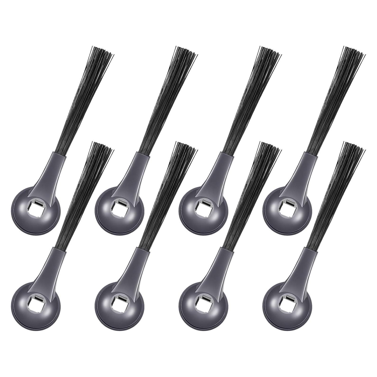 Honoson 8 Pieces Side Brushes Replacement Part Compatible with Shark ION Robot IQ R101AE (RV1001AE), RV1100, RV1101, RV2011DRUS, RV912S, 102KY1000, UR1105ARUS Vacuums Cleaner Accessory