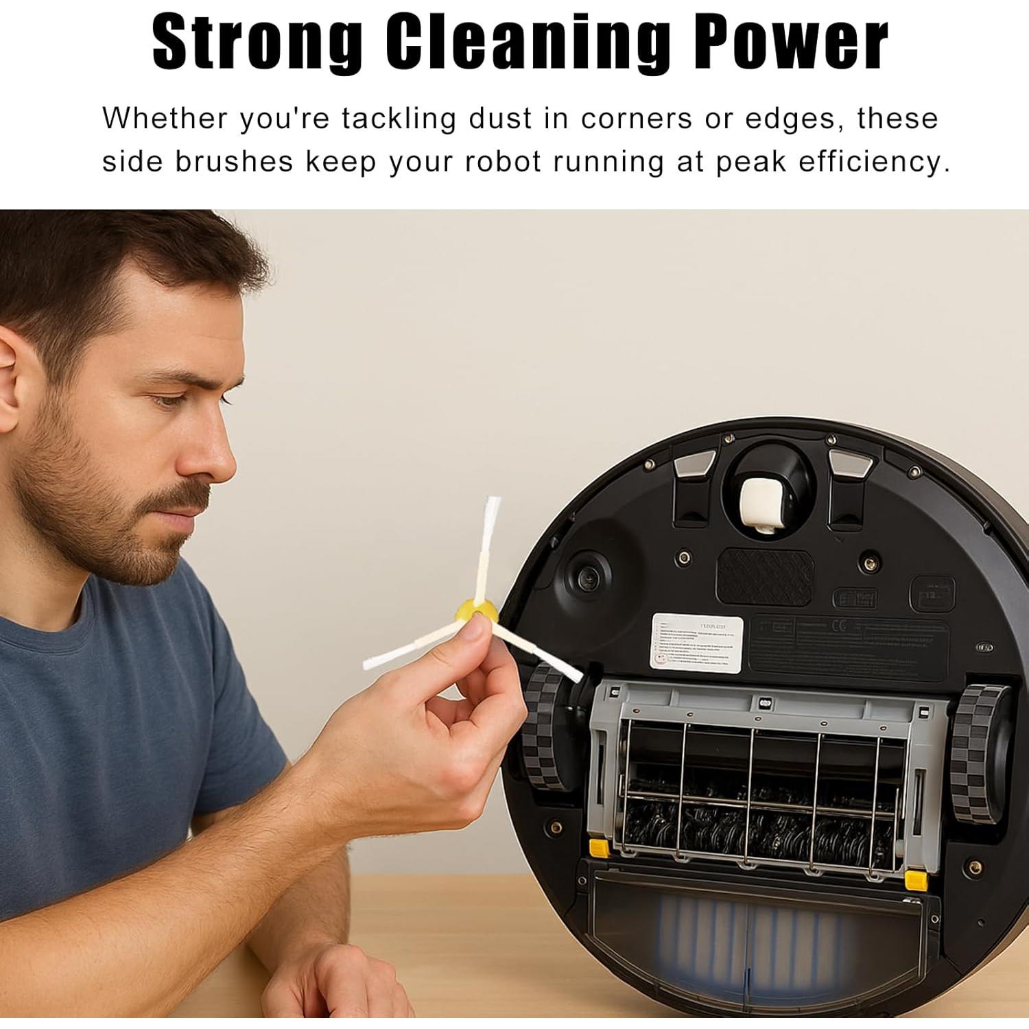 INF Replacement Side Brush Compatible with iRobot Roomba 500/600/700 Series 3-Pack