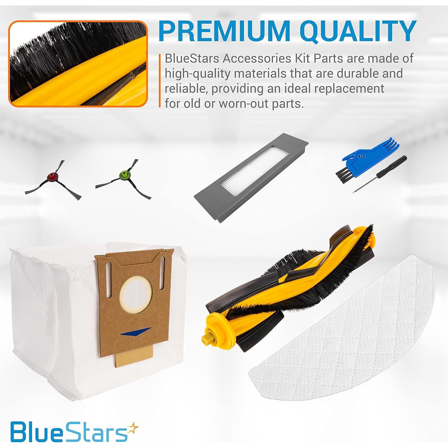 Kit de Reemplazo BlueStars para Aspiradoras Robot ECOVACS T8/N8