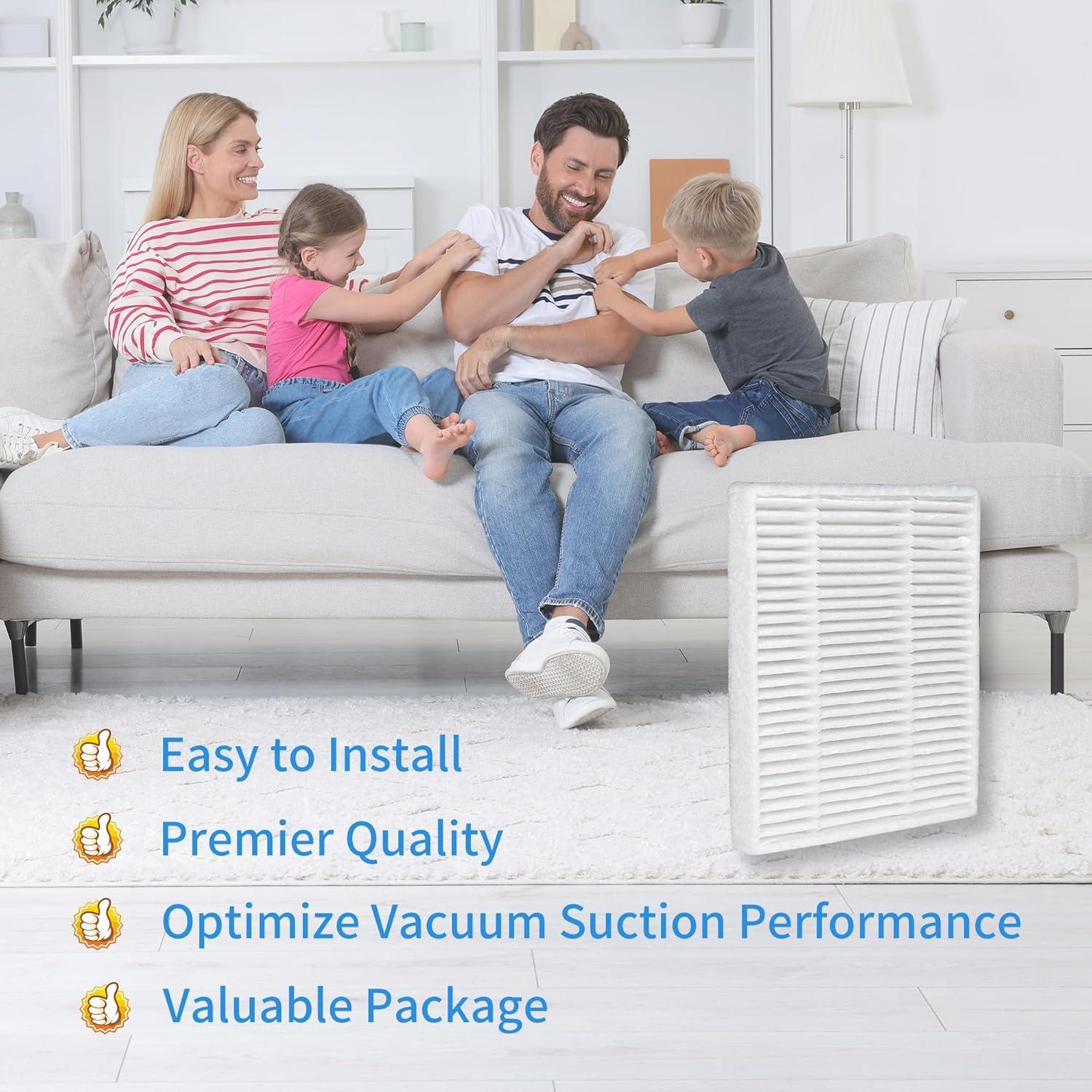 Paquete de 16 Filtros HEPA Amyehouse para iRobot Roomba