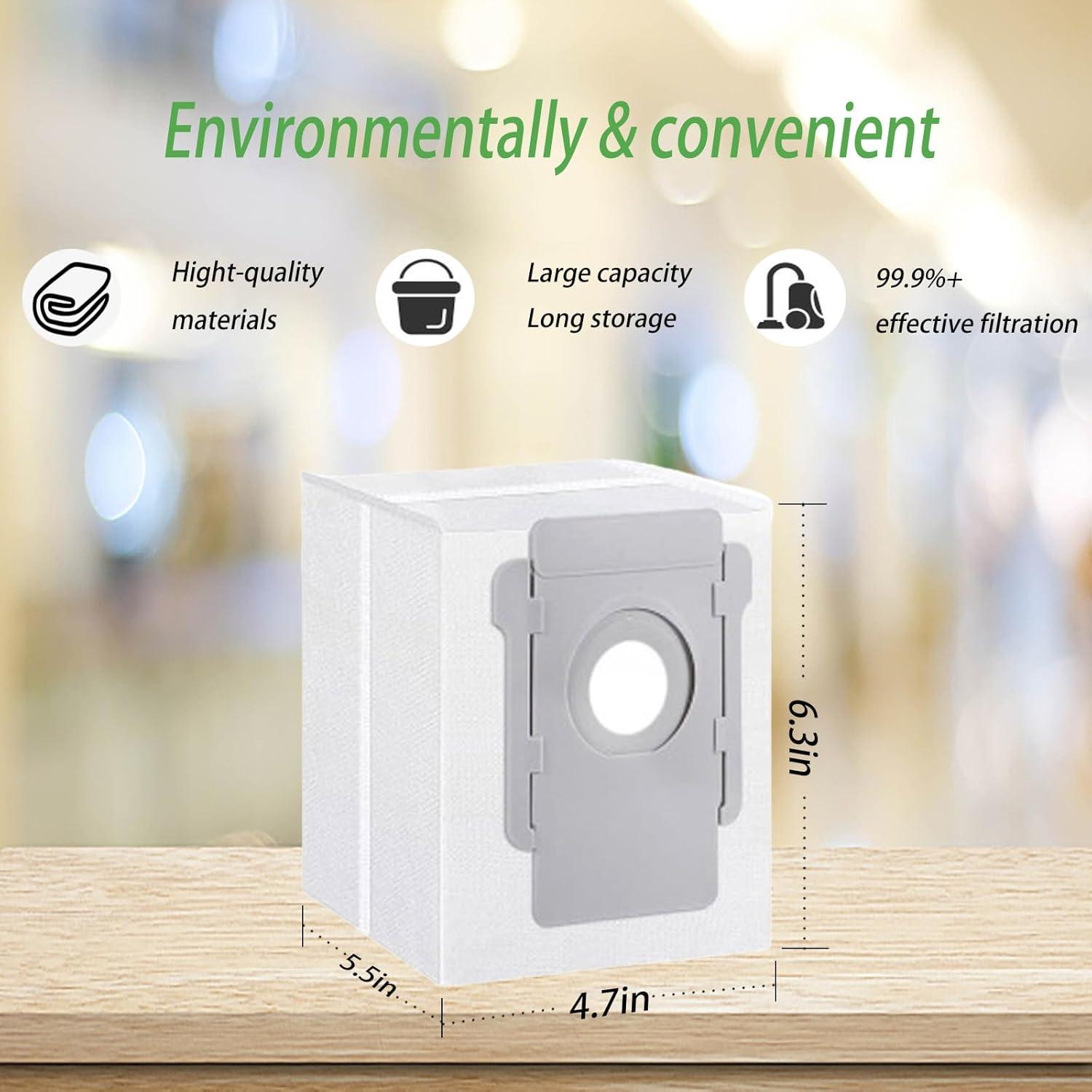 Paquete de 10 bolsas de vacío YCnaoanix para iRobot 2.7L